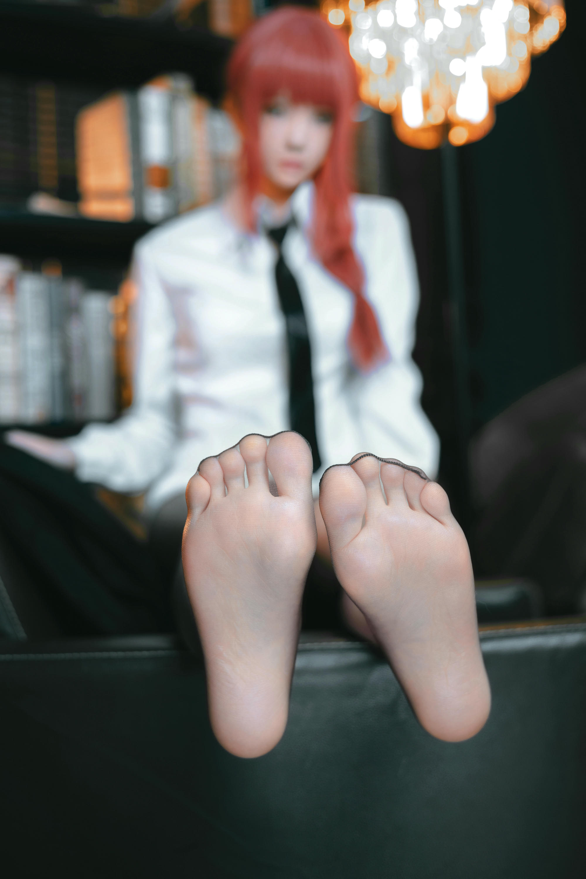 桜桃喵 NO.146 玛奇玛 [38P 458MB]-玛奇玛 足控向_第2集