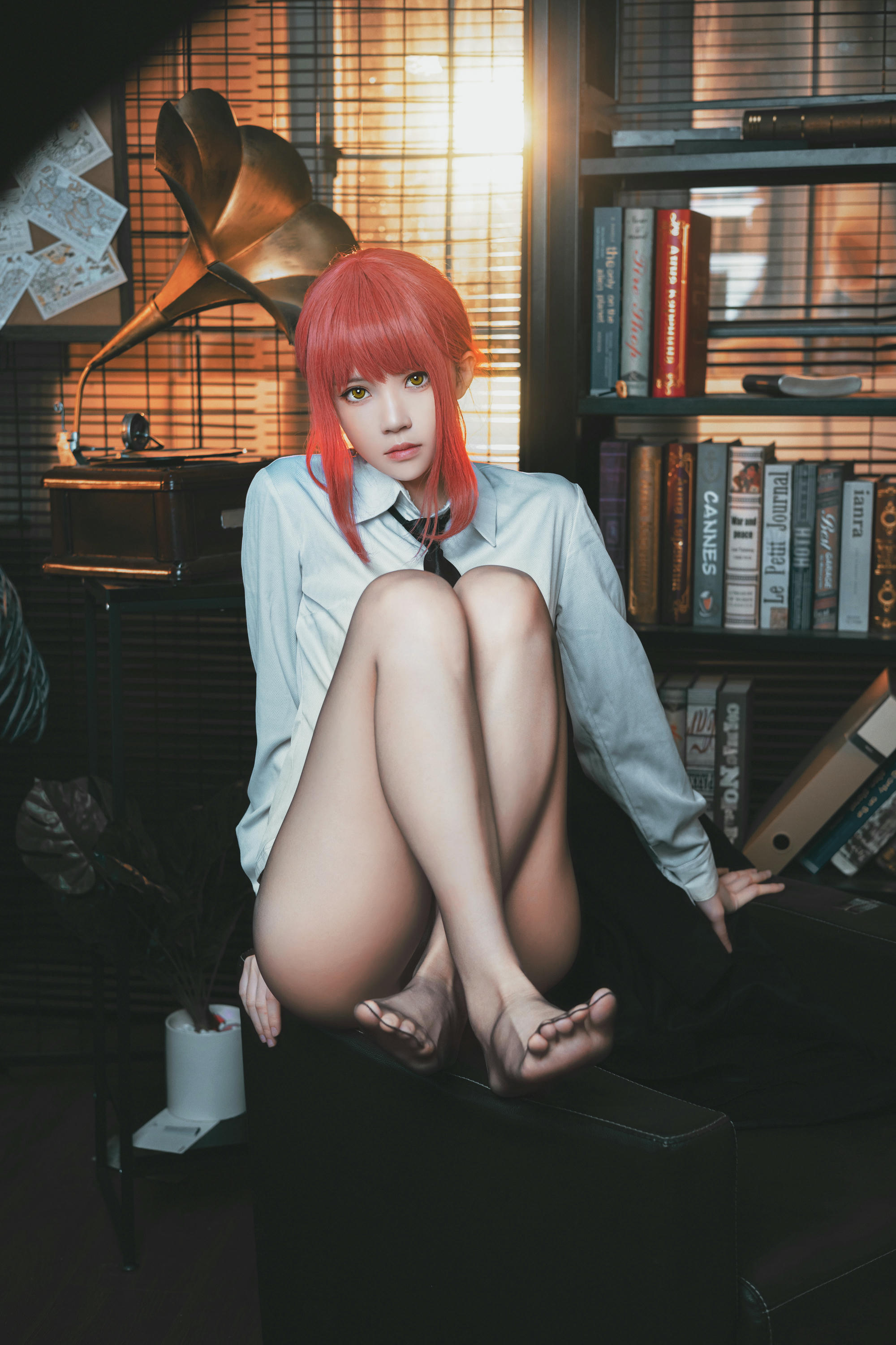 桜桃喵 NO.146 玛奇玛 [38P 458MB]-玛奇玛 足控向_第2集