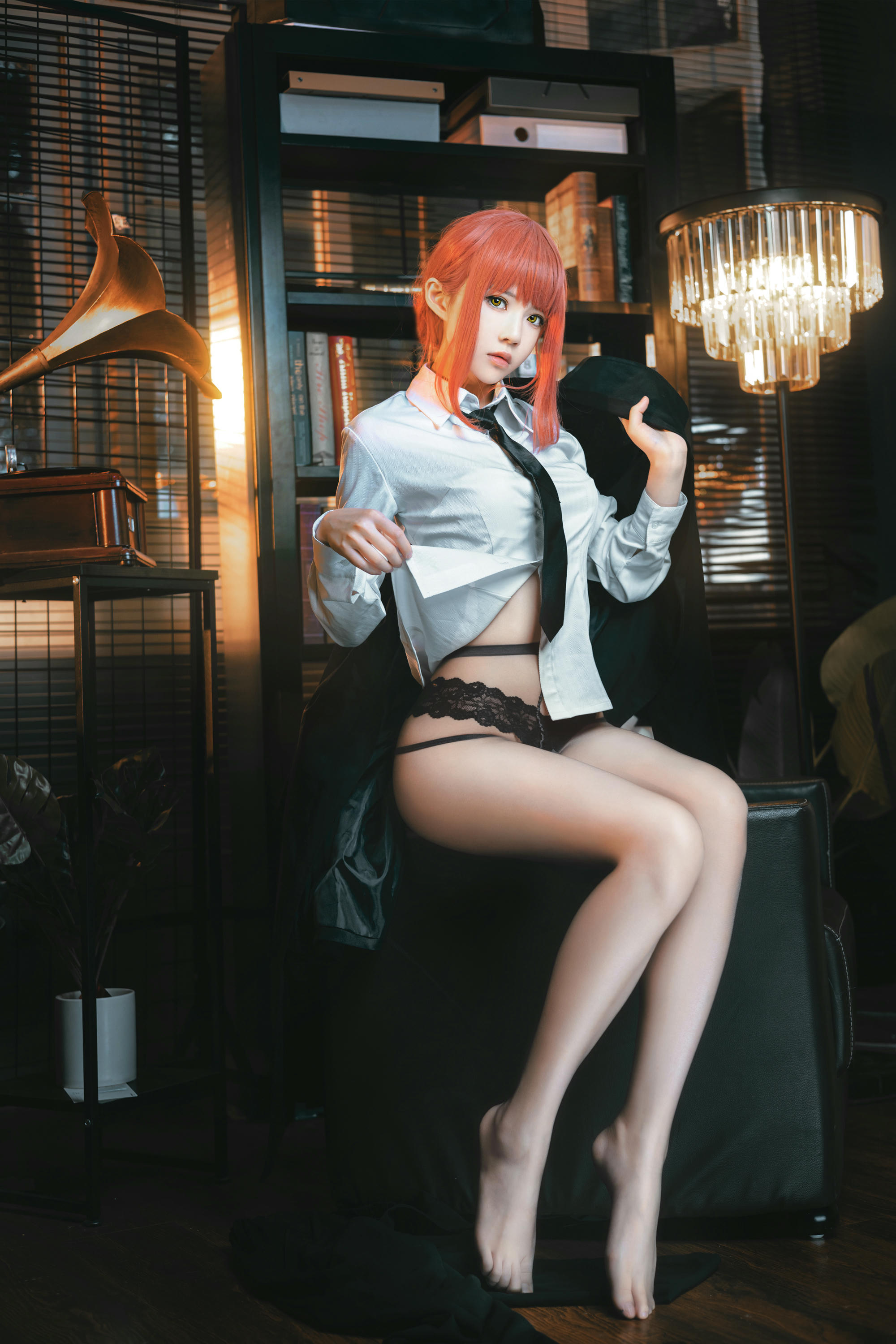 桜桃喵 NO.146 玛奇玛 [38P 458MB]-玛奇玛 足控向_第2集