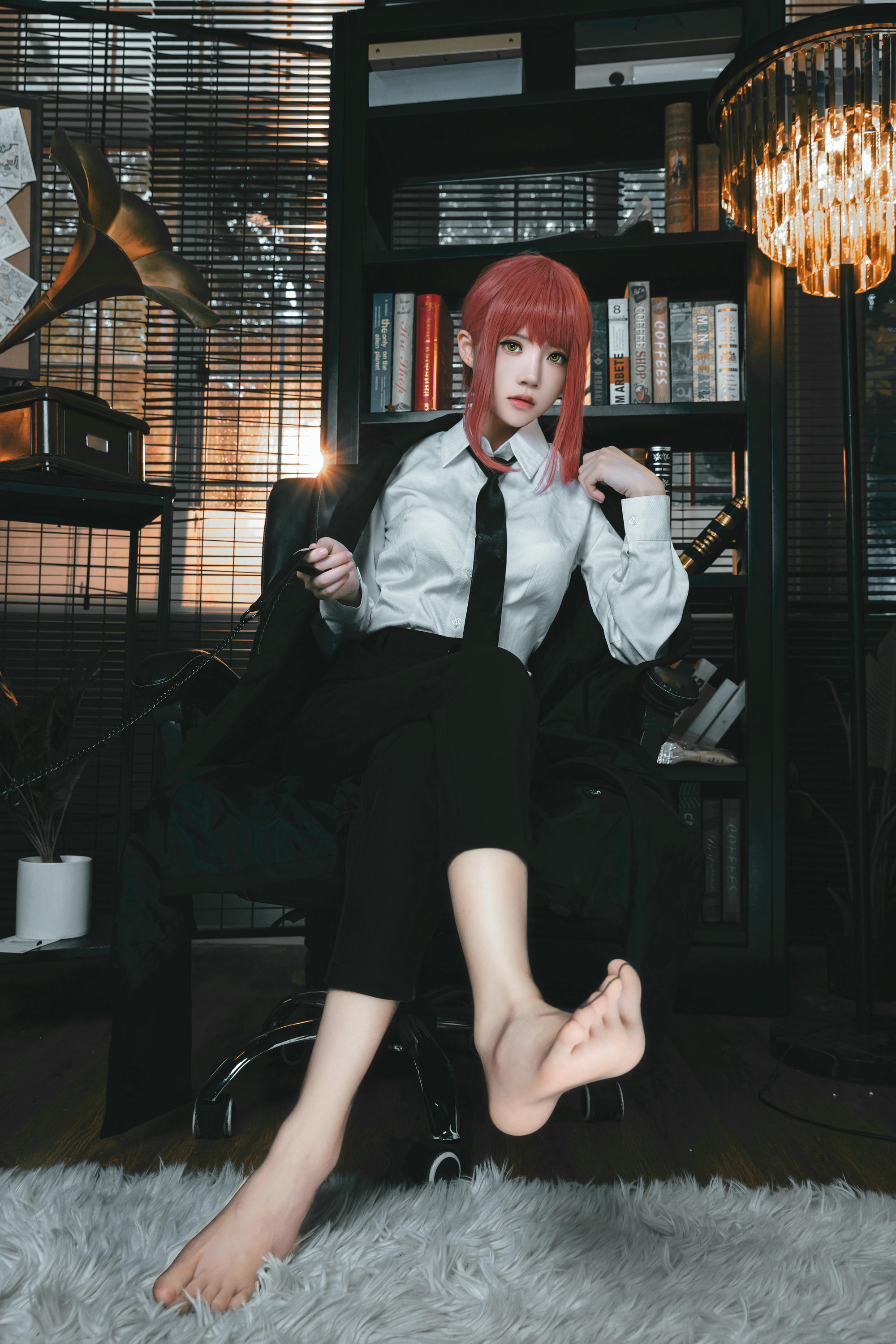 桜桃喵 NO.146 玛奇玛 [38P 458MB]-玛奇玛 足控向_第1集