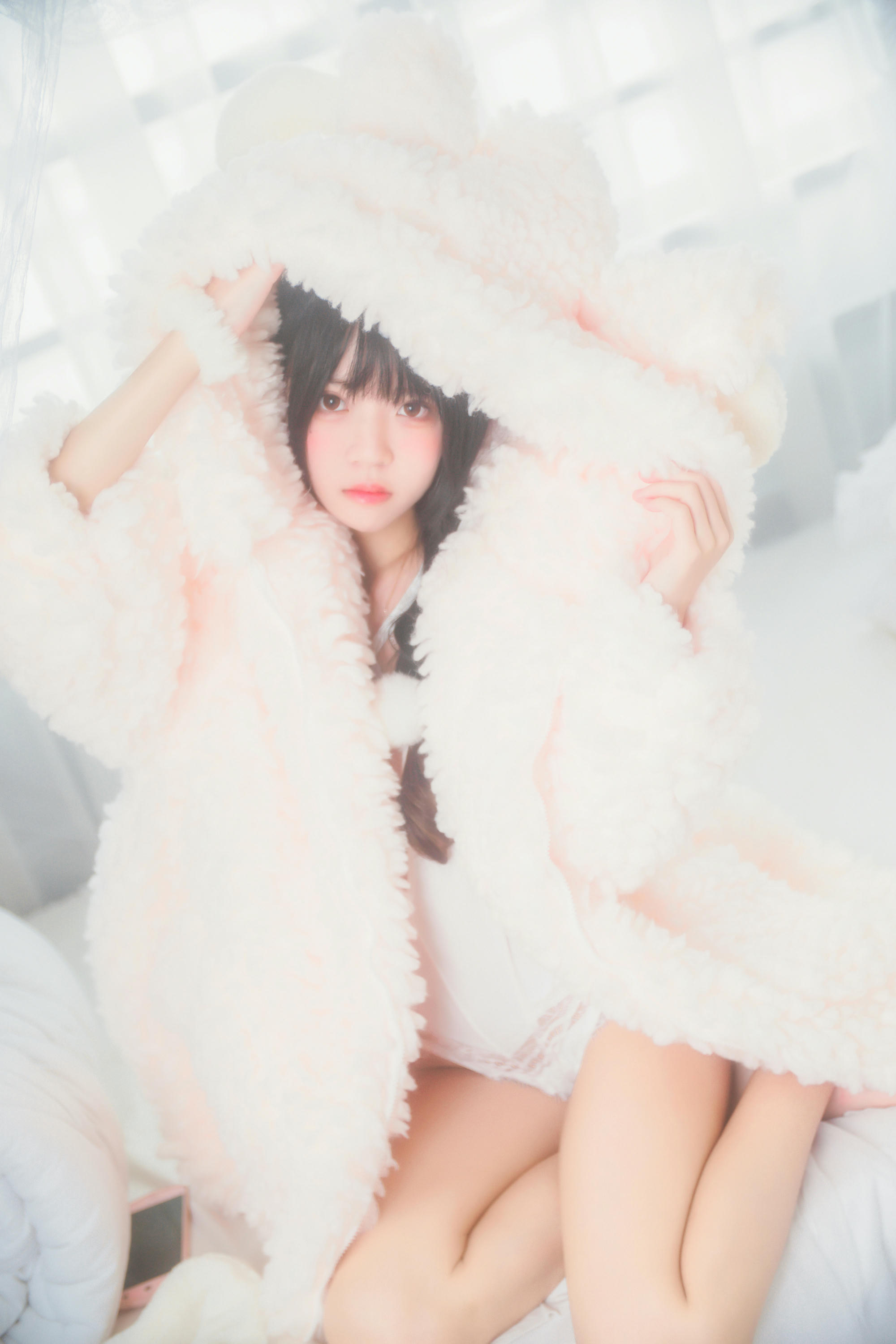 桜桃喵 NO.016 冬眠 纯白私房 [46P-385MB]_第1集