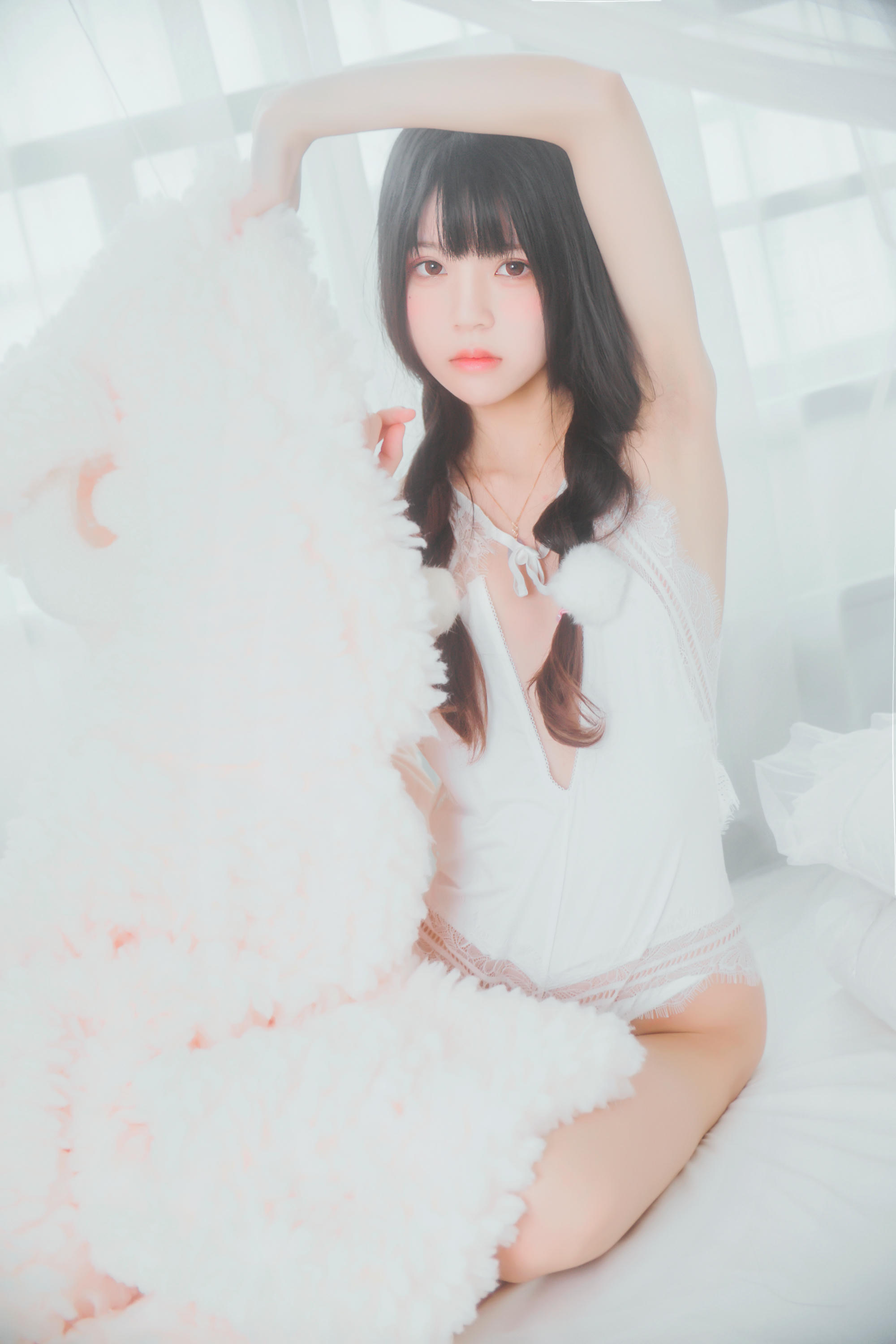 桜桃喵 NO.016 冬眠 纯白私房 [46P-385MB]_第1集