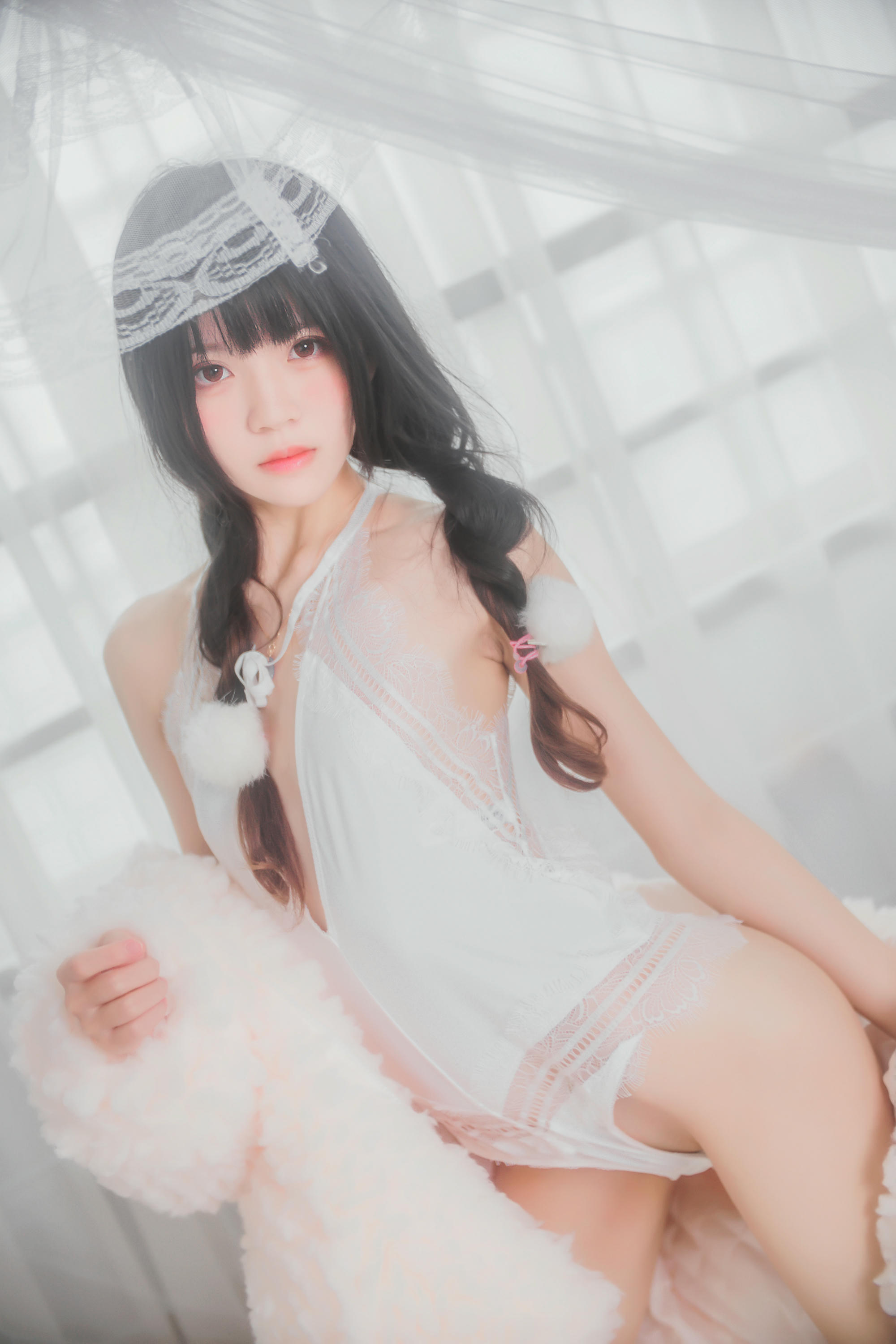 桜桃喵 NO.016 冬眠 纯白私房 [46P-385MB]_第1集