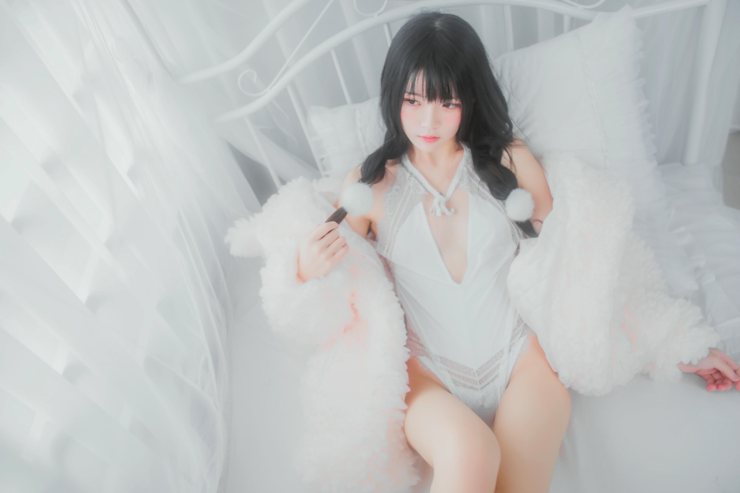 桜桃喵 NO.016 冬眠 纯白私房 [46P-385MB]_第2集