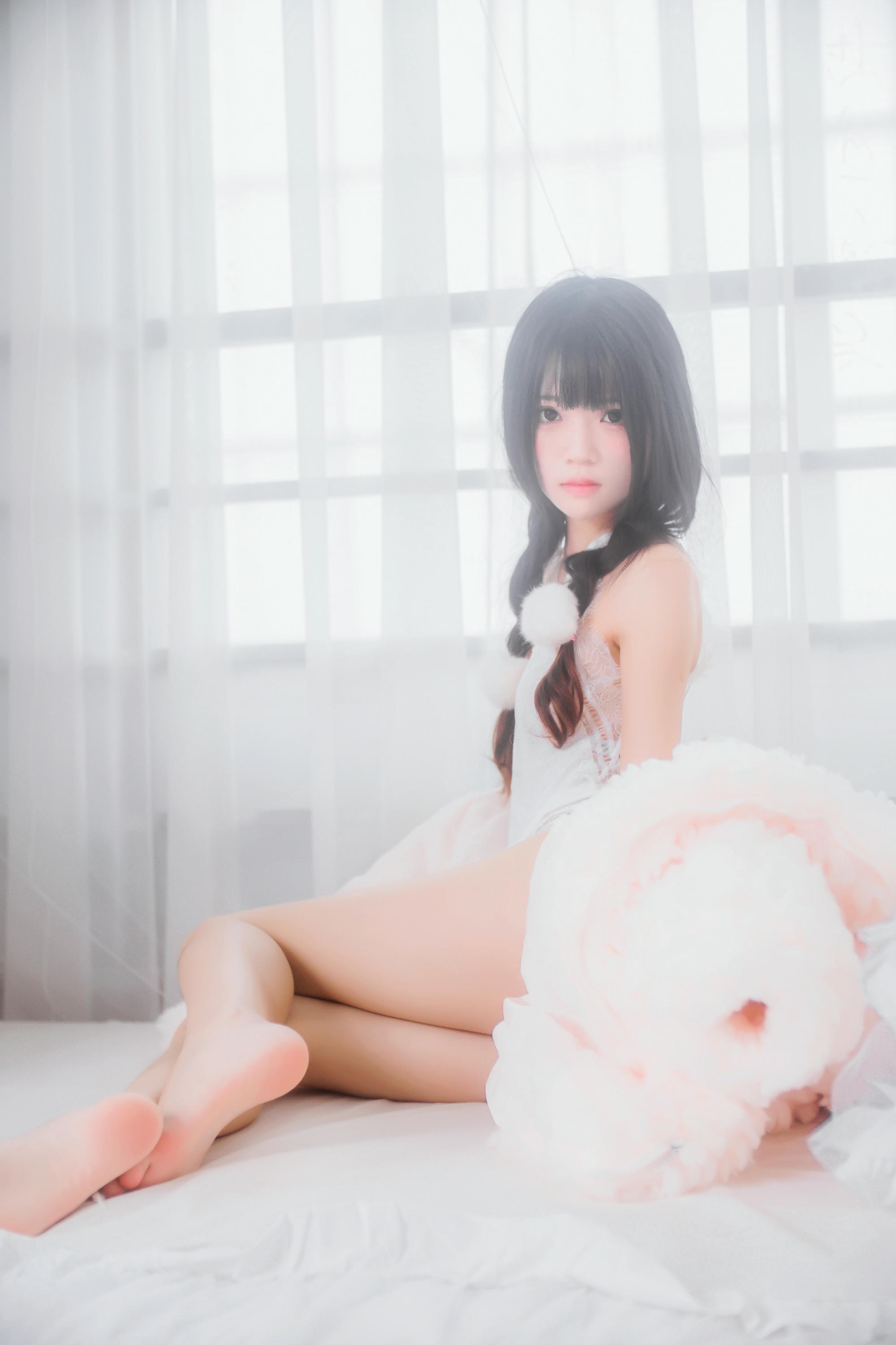 桜桃喵 NO.016 冬眠 纯白私房 [46P-385MB]_第1集