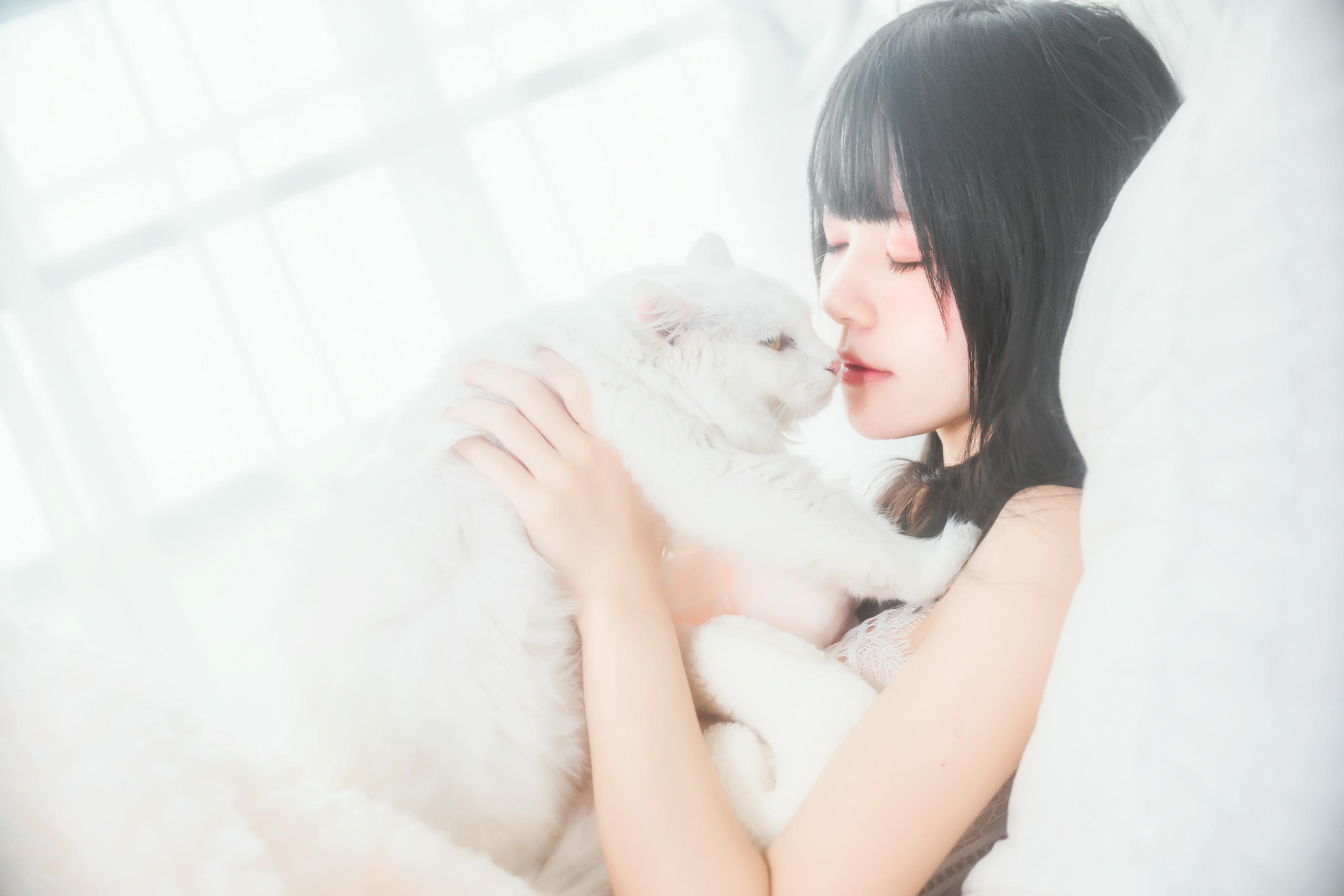 桜桃喵 NO.016 冬眠 纯白私房 [46P-385MB]_第2集