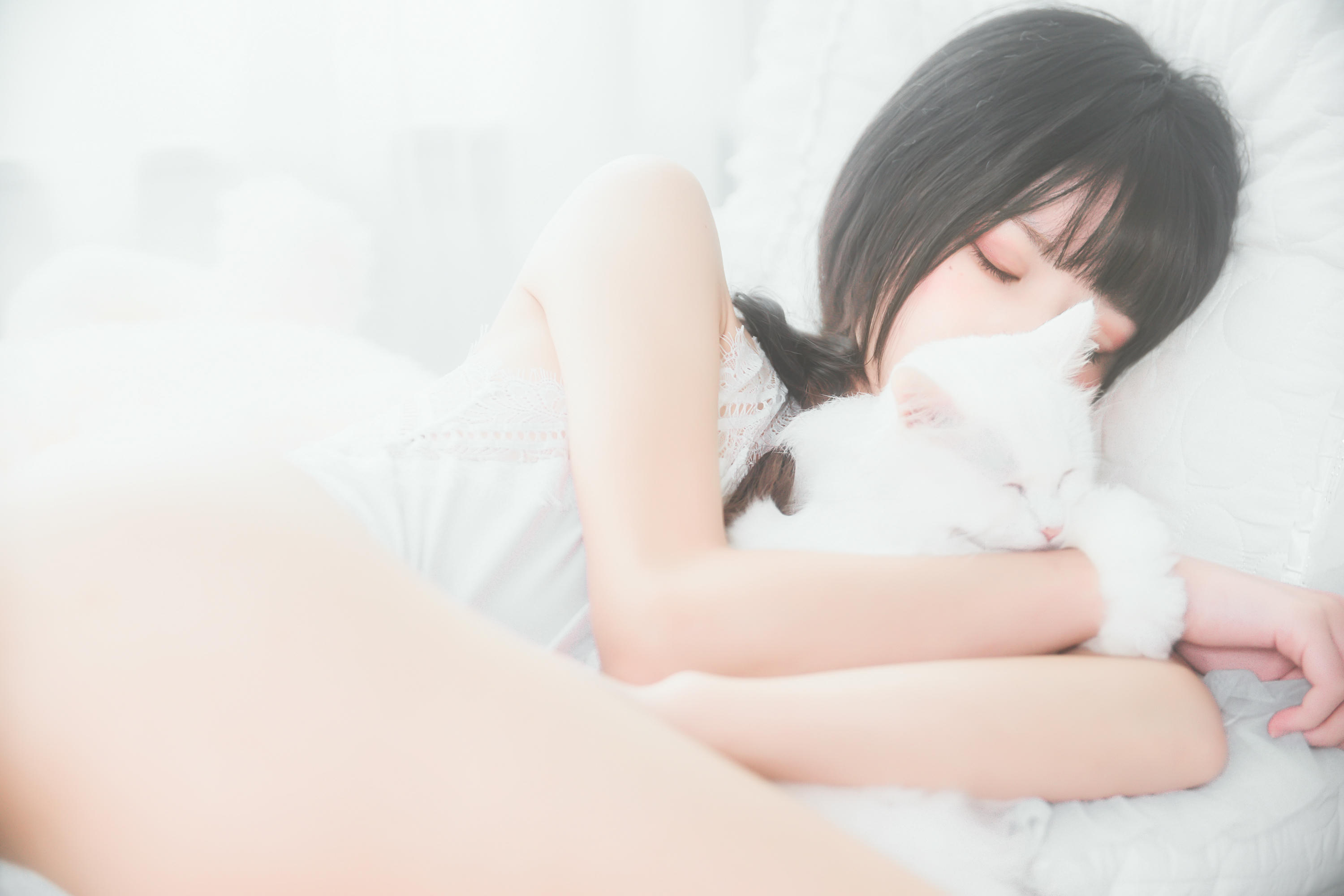 桜桃喵 NO.016 冬眠 纯白私房 [46P-385MB]_第2集