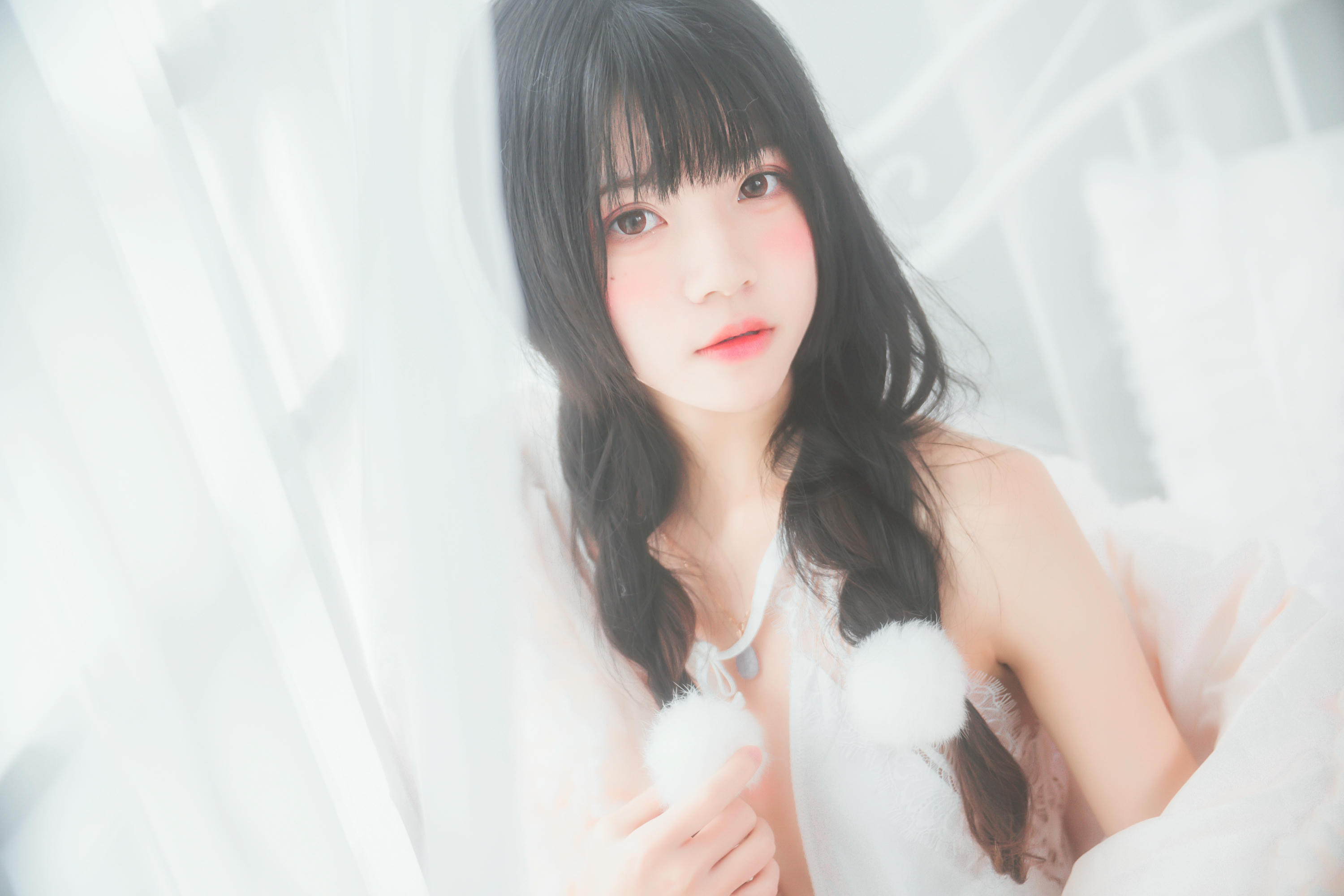 桜桃喵 NO.016 冬眠 纯白私房 [46P-385MB]_第3集