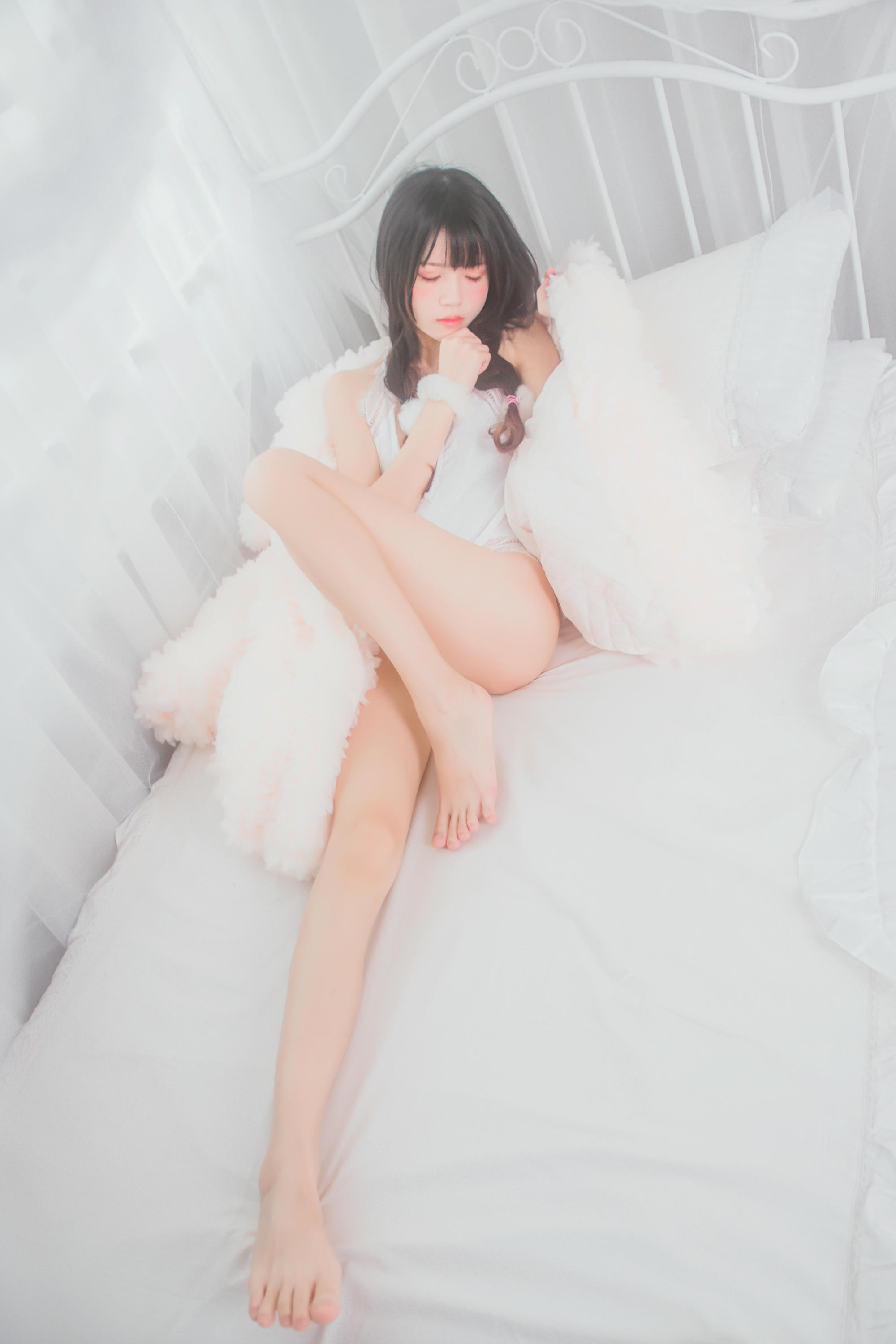 桜桃喵 NO.016 冬眠 纯白私房 [46P-385MB]_第1集