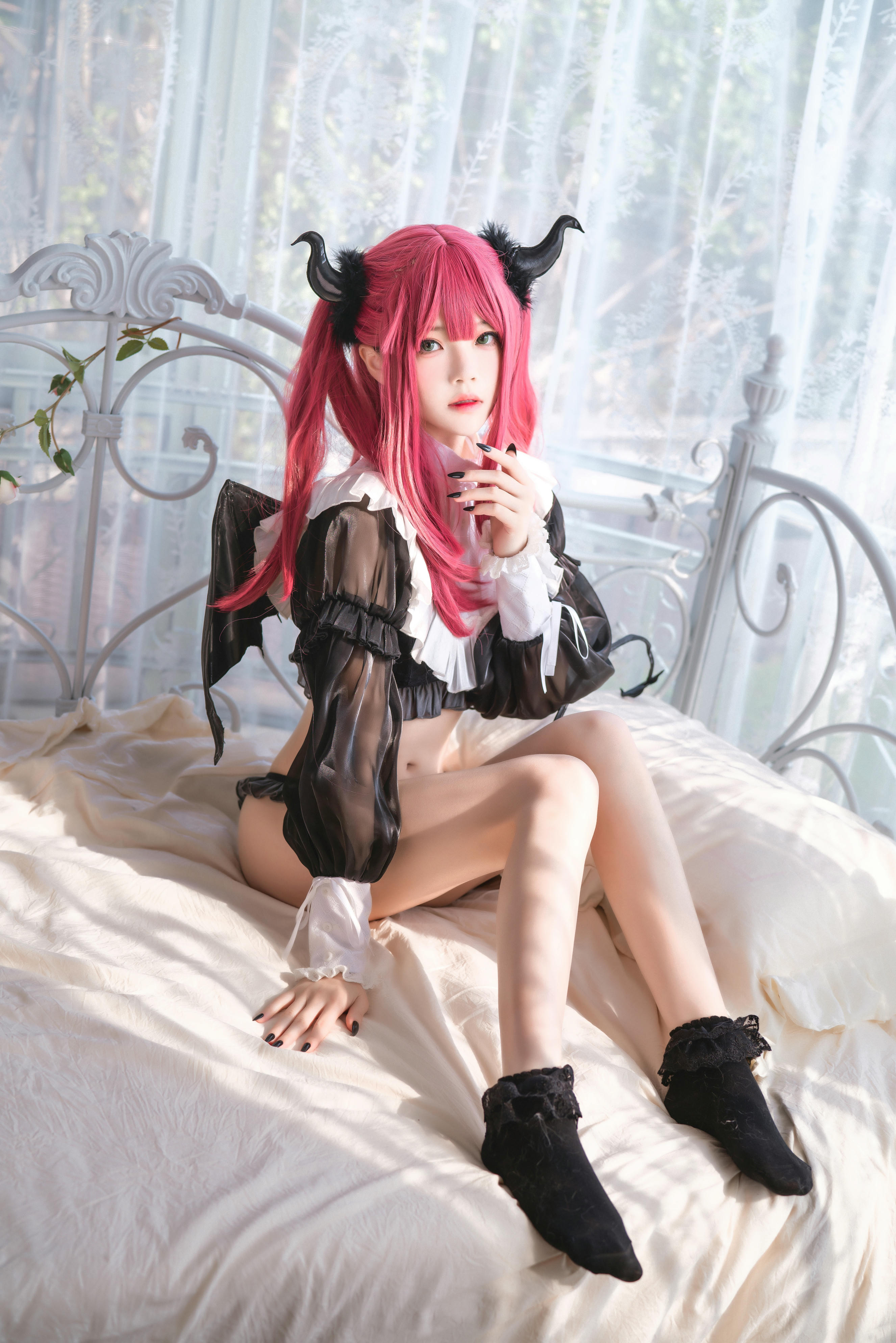 桜桃喵 NO.149 喜多川海梦 魅魔 [66P1V 880MB]_第1集