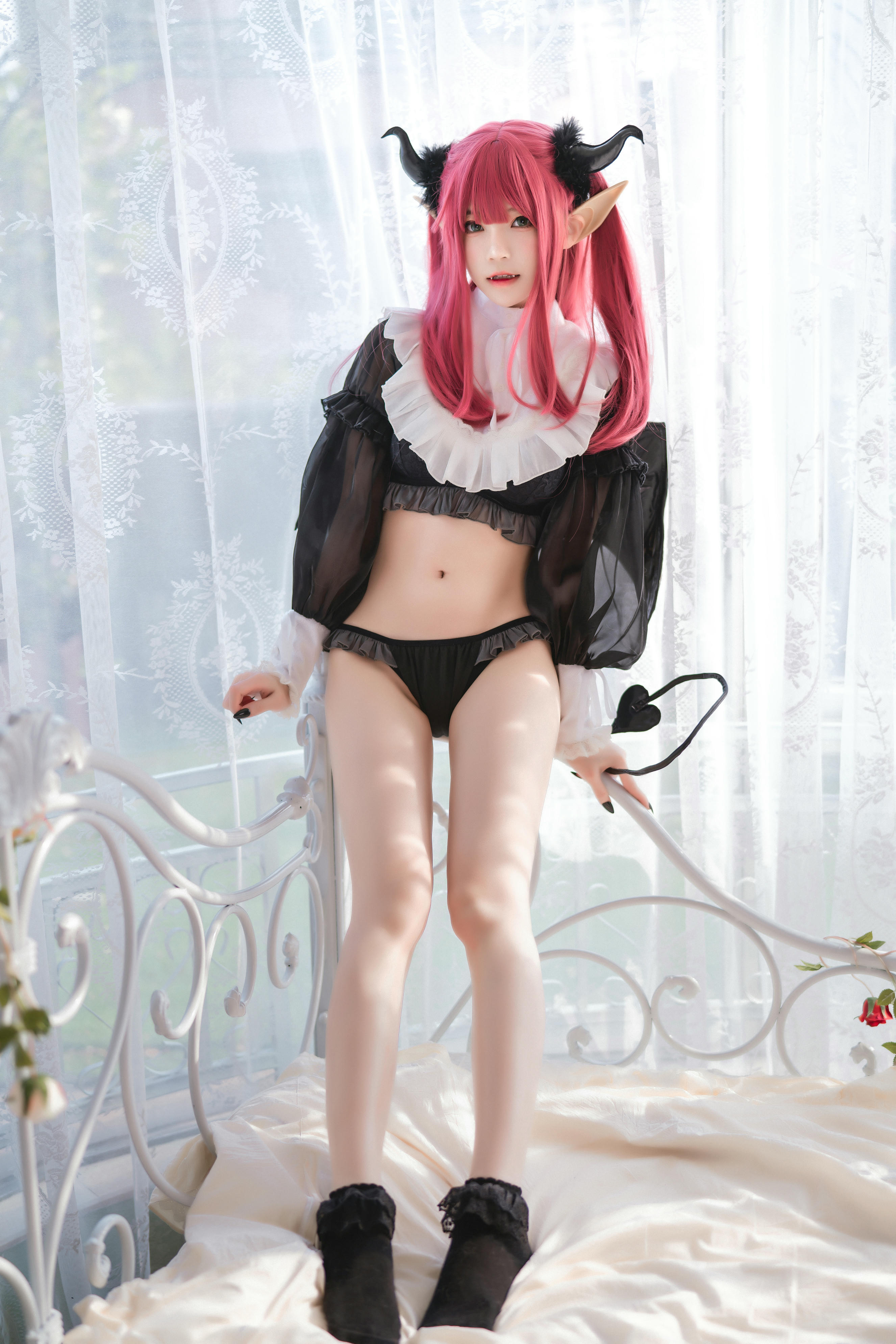 桜桃喵 NO.149 喜多川海梦 魅魔 [66P1V 880MB]_第1集