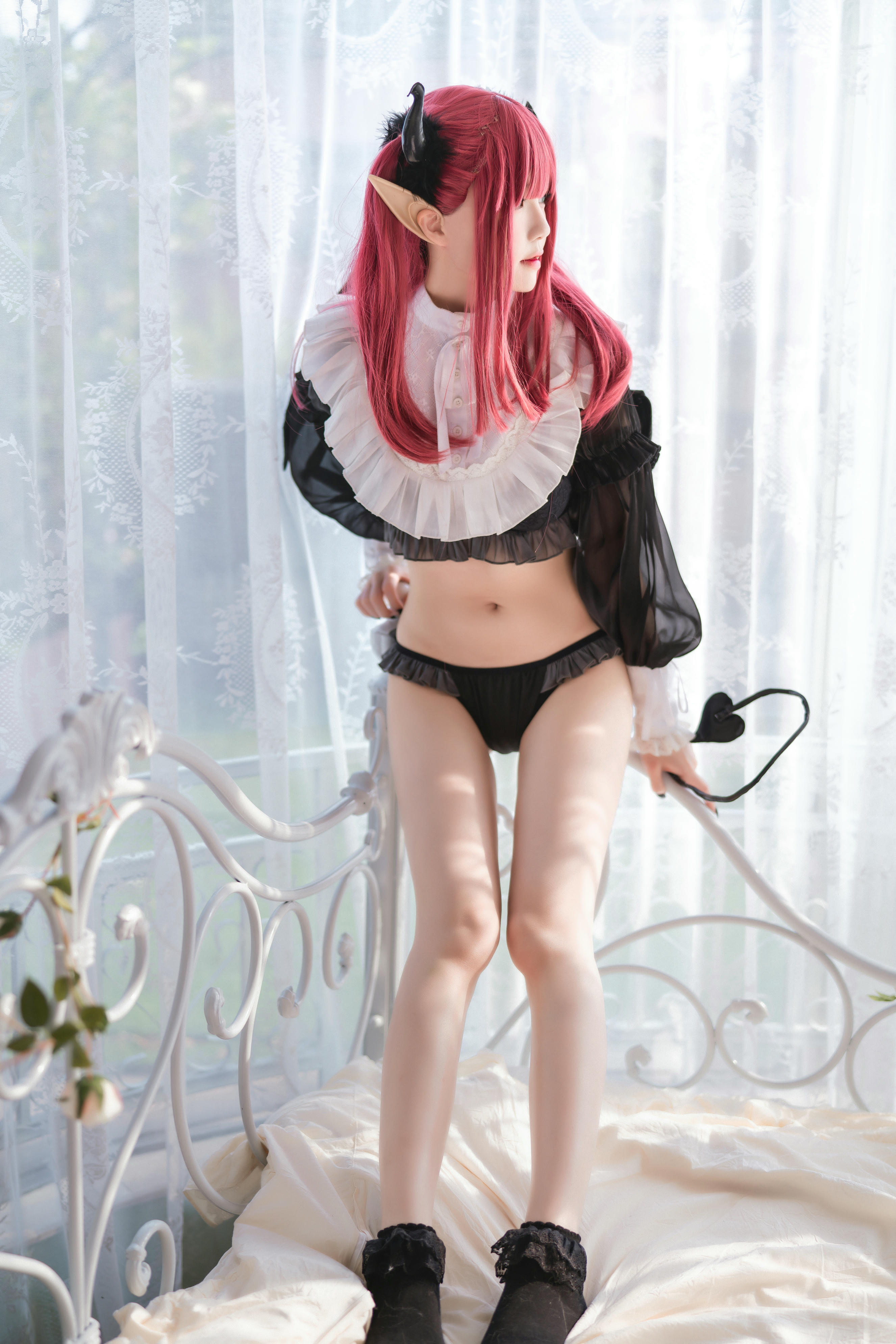 桜桃喵 NO.149 喜多川海梦 魅魔 [66P1V 880MB]_第1集