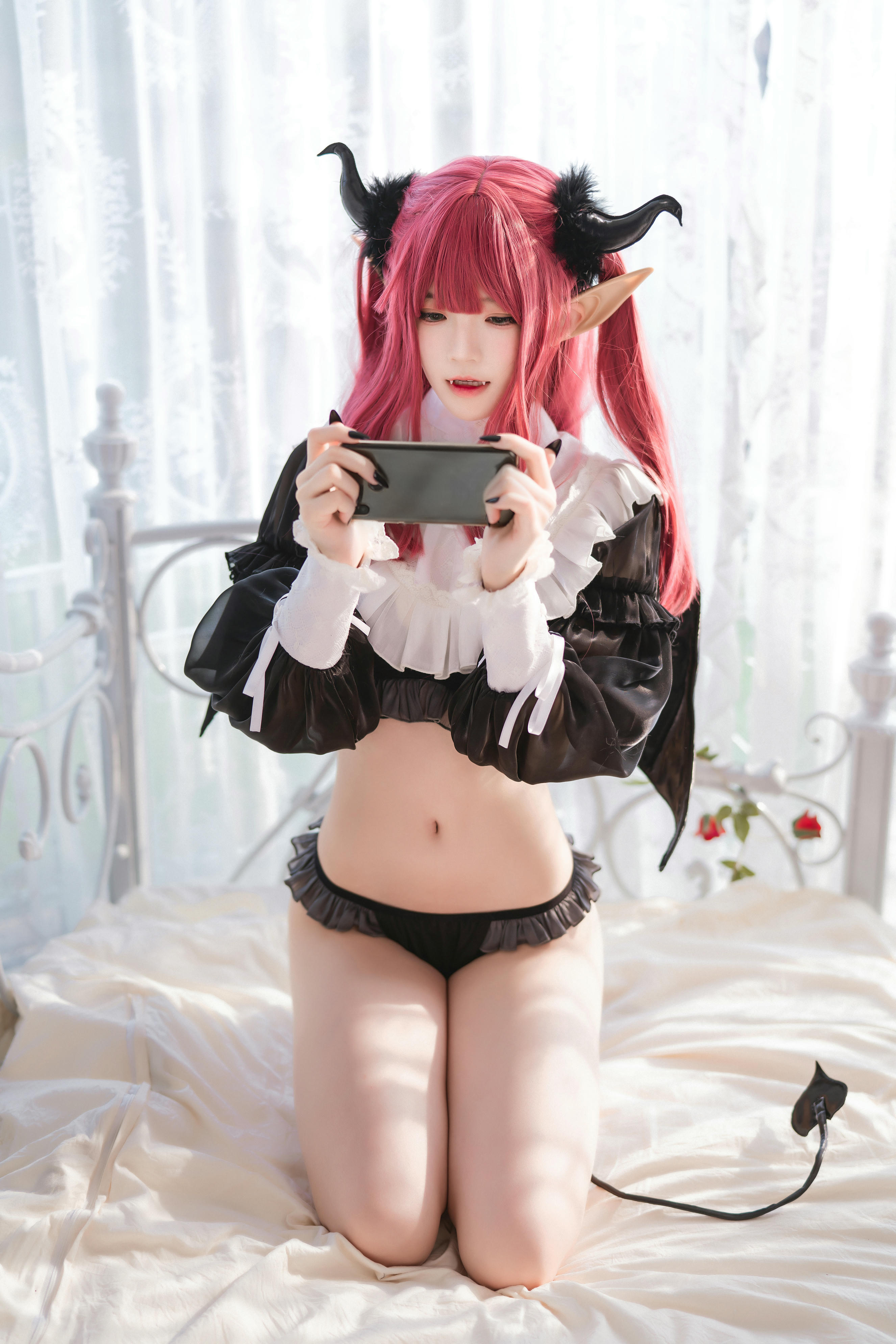 桜桃喵 NO.149 喜多川海梦 魅魔 [66P1V 880MB]_第1集