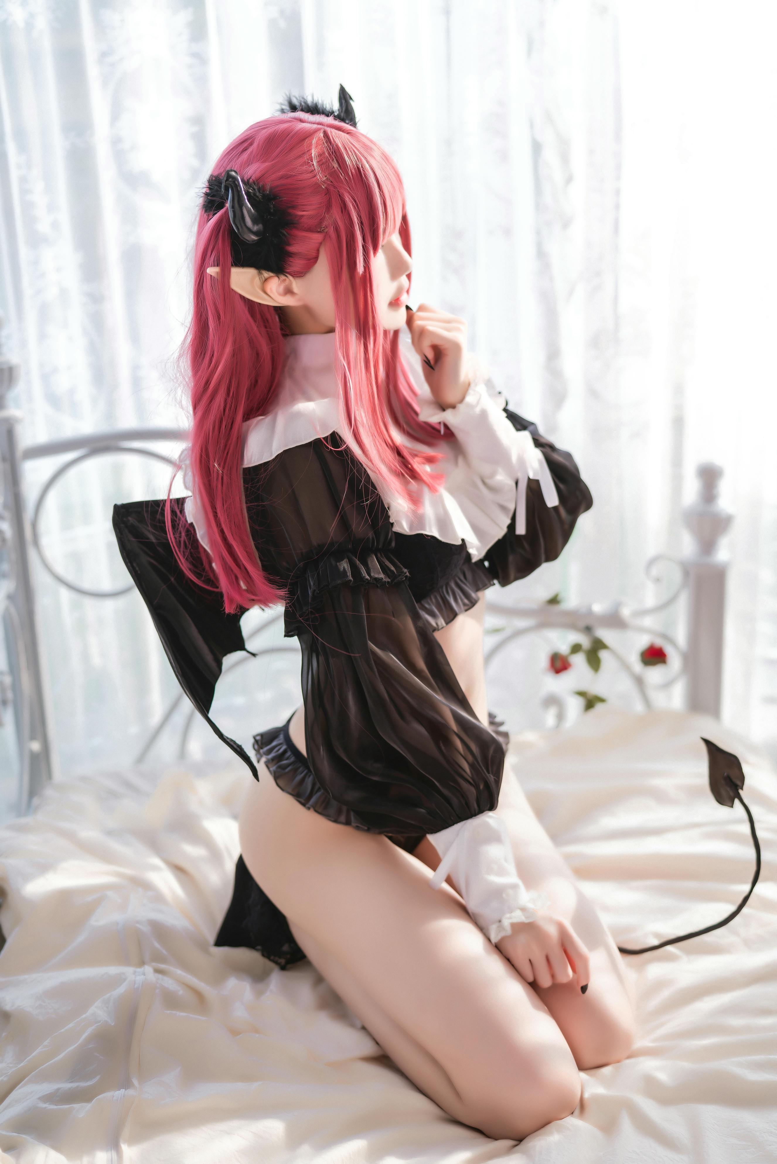 桜桃喵 NO.149 喜多川海梦 魅魔 [66P1V 880MB]_第1集