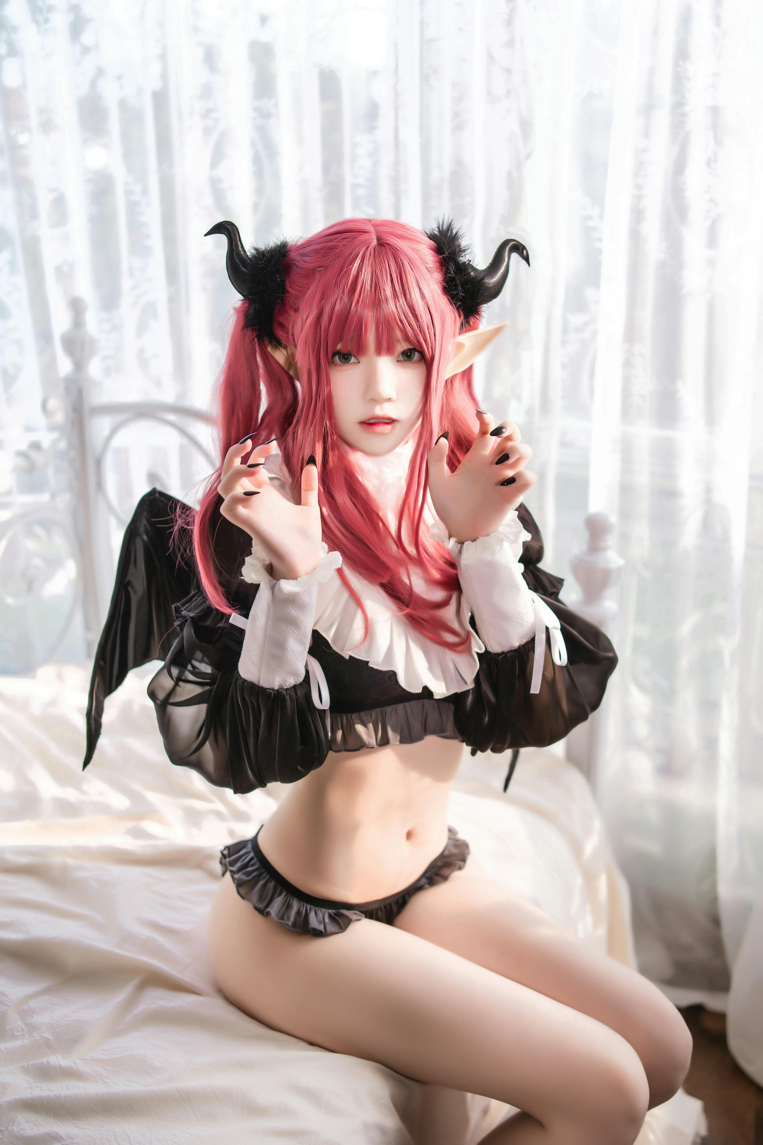 桜桃喵 NO.149 喜多川海梦 魅魔 [66P1V 880MB]_第3集