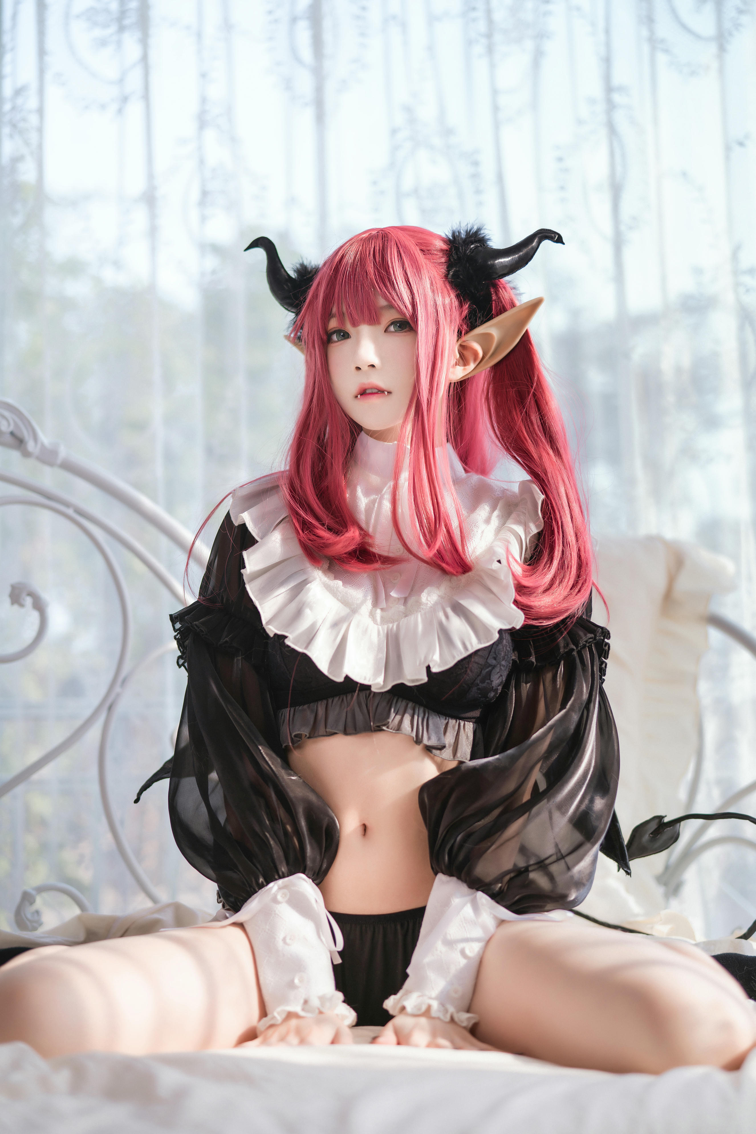 桜桃喵 NO.149 喜多川海梦 魅魔 [66P1V 880MB]_第1集