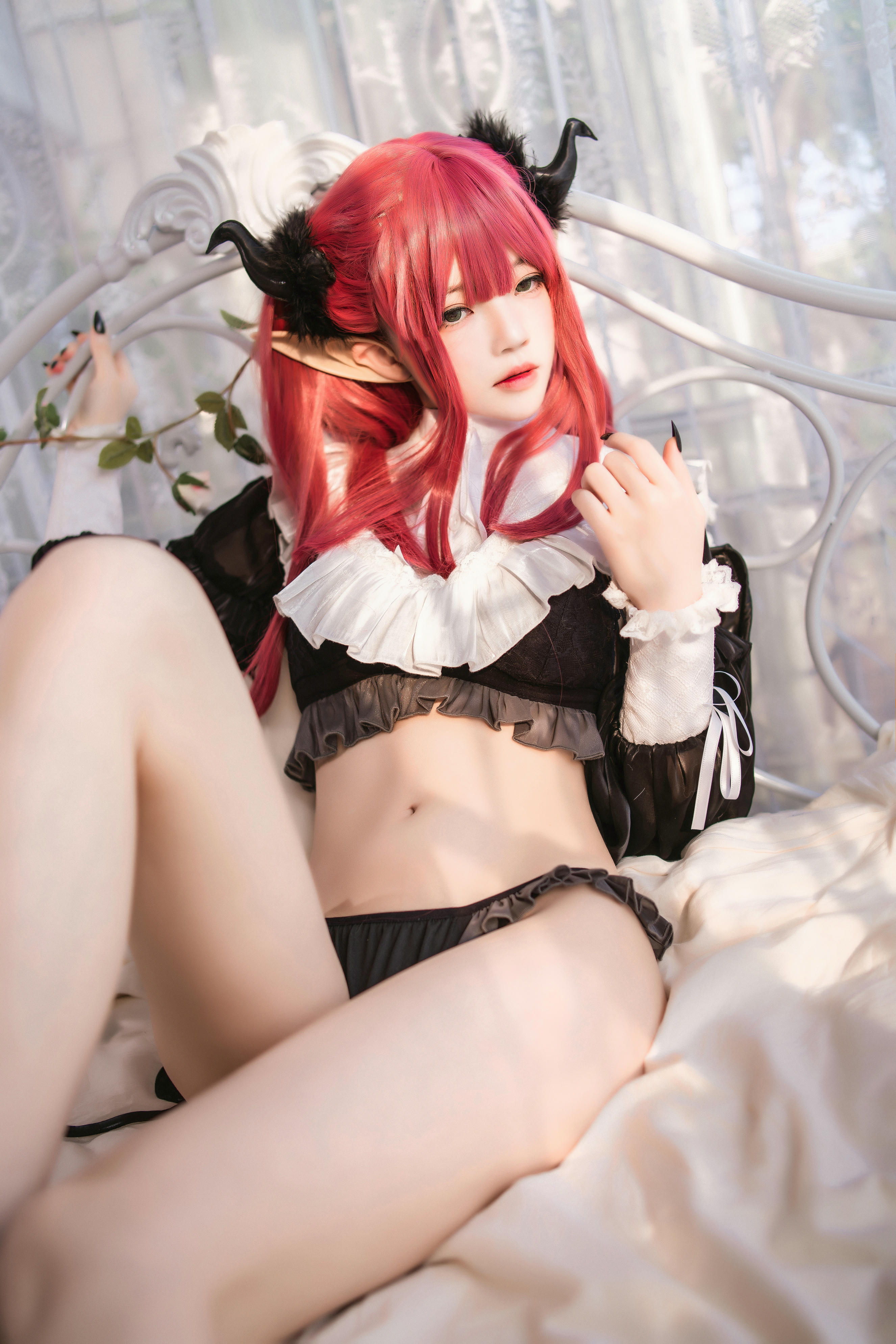 桜桃喵 NO.149 喜多川海梦 魅魔 [66P1V 880MB]_第4集