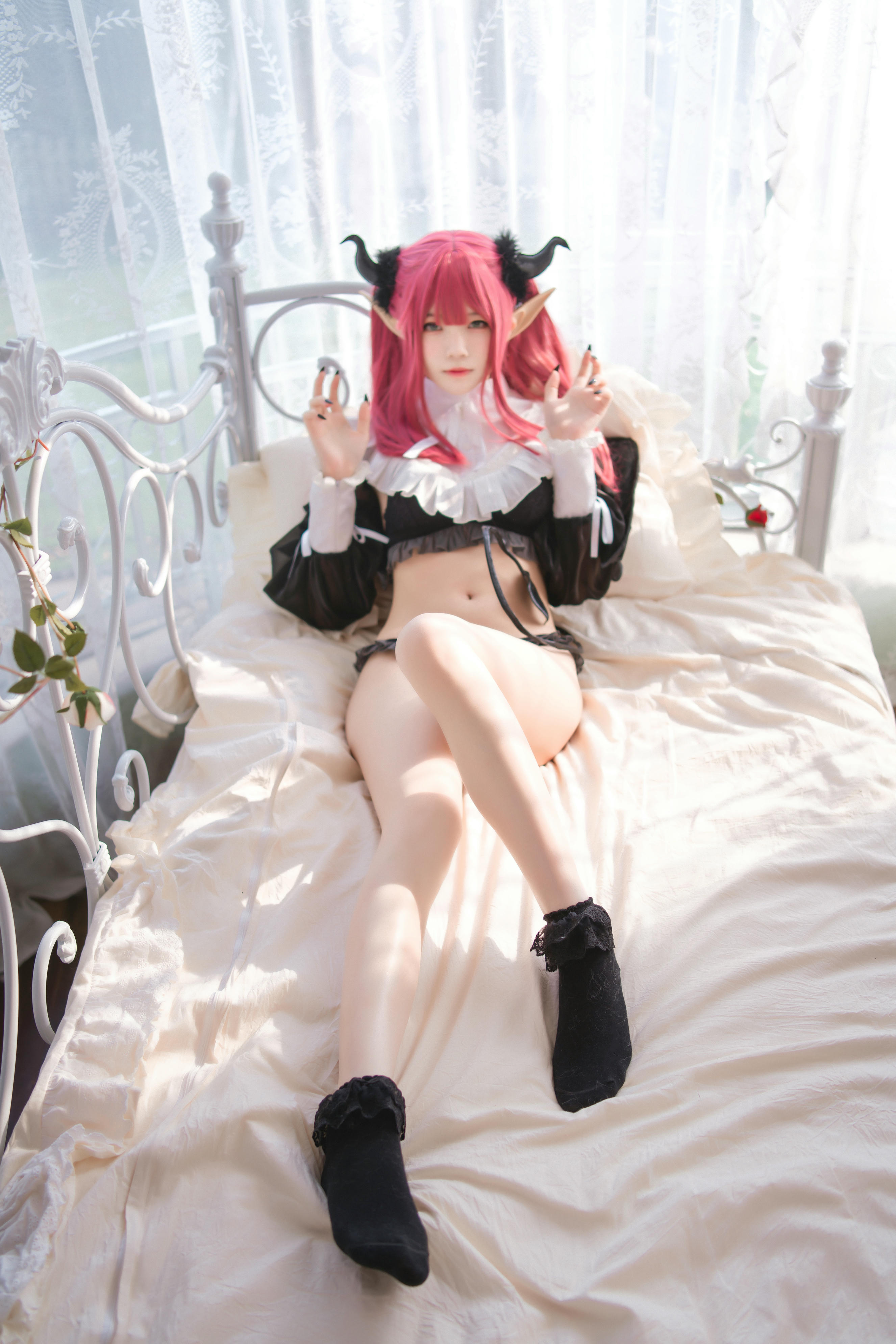 桜桃喵 NO.149 喜多川海梦 魅魔 [66P1V 880MB]_第1集