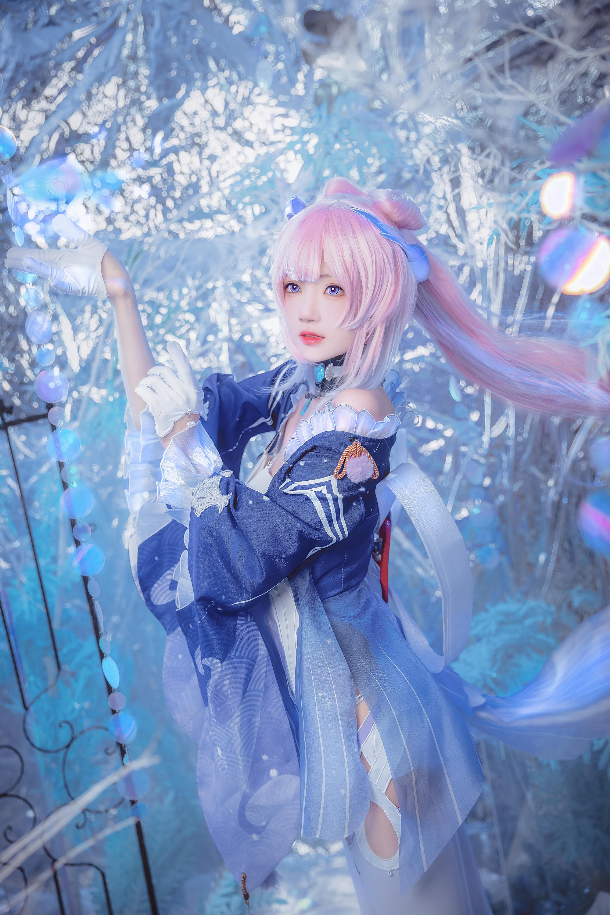 桜桃喵 NO.151珊瑚宫心海[29P-3V-411.7M]_第1集