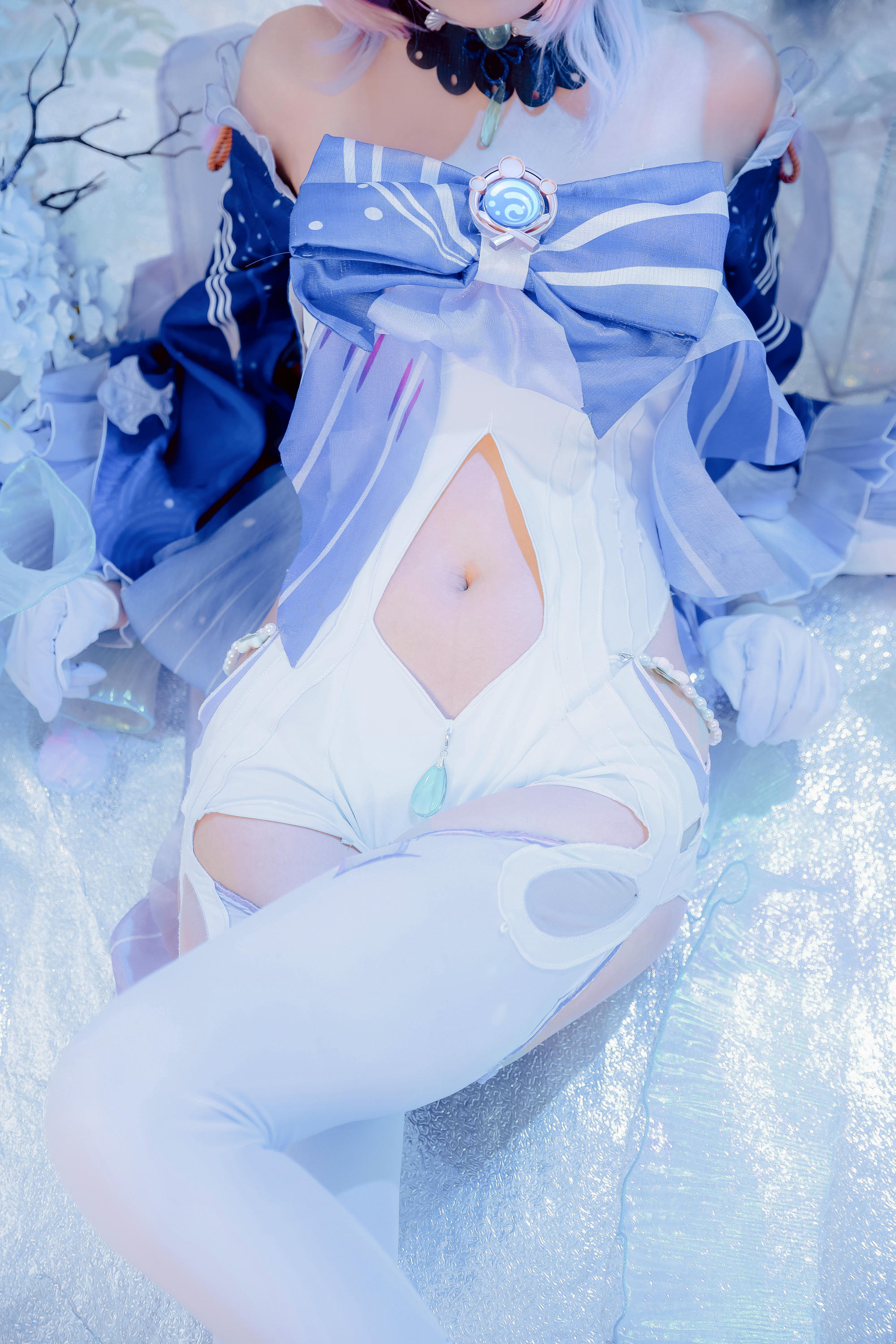 桜桃喵 NO.151珊瑚宫心海[29P-3V-411.7M]_第1集