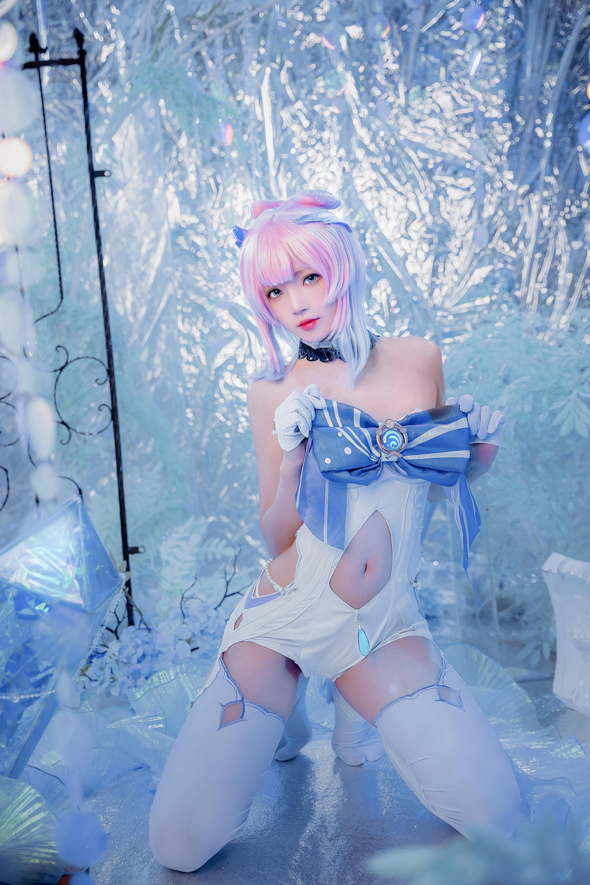 桜桃喵 NO.151珊瑚宫心海[29P-3V-411.7M]_第1集