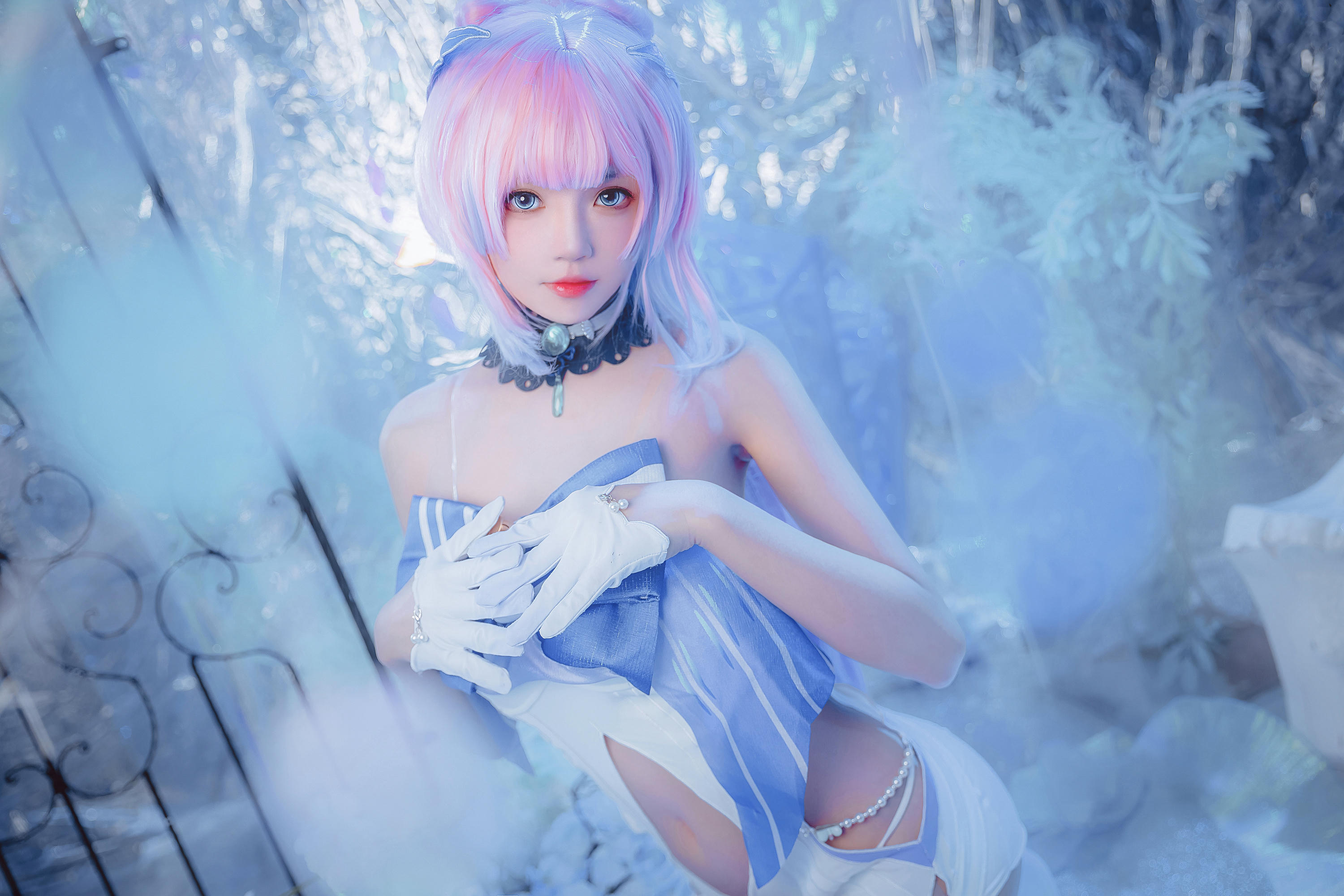 桜桃喵 NO.151珊瑚宫心海[29P-3V-411.7M]_第1集