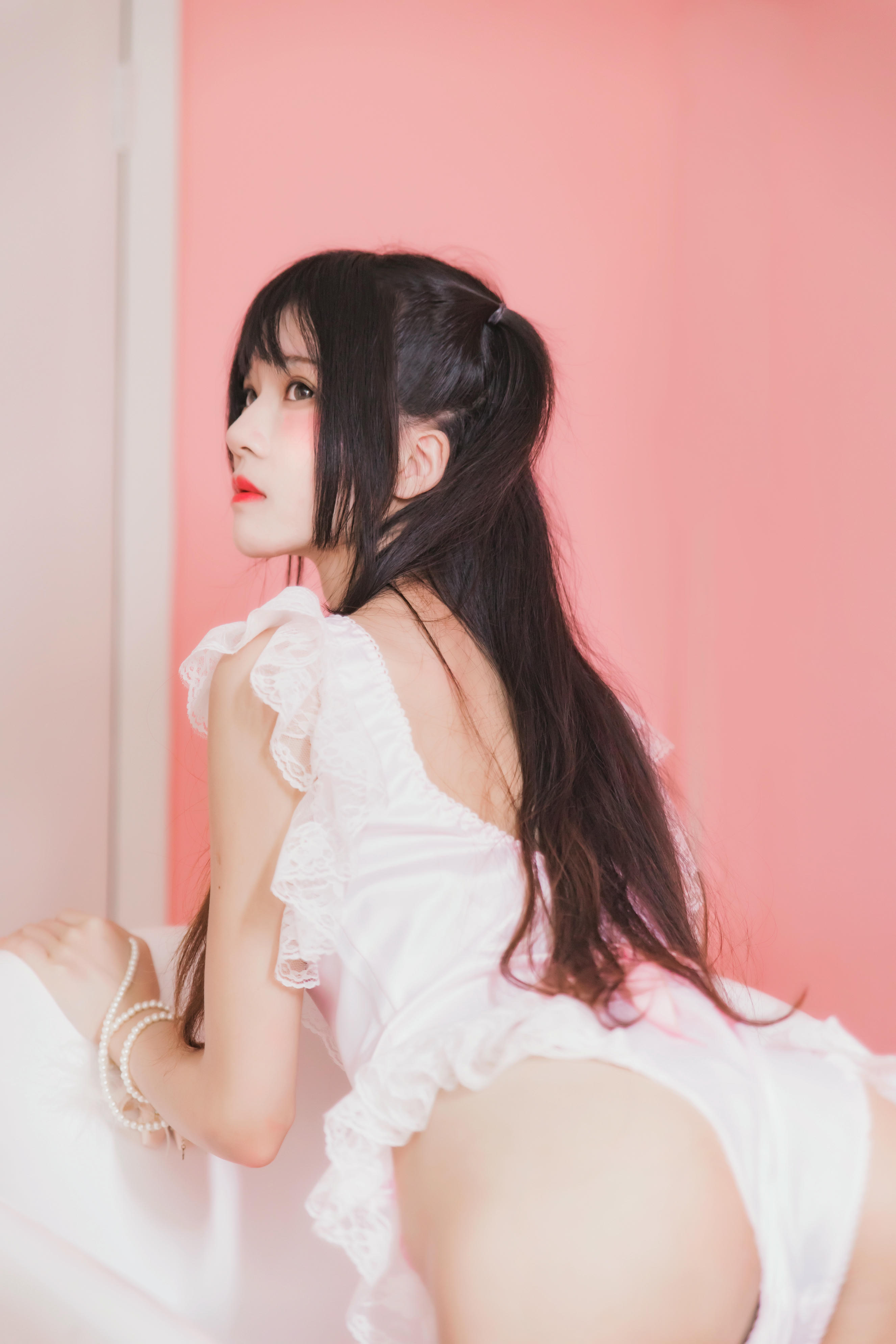 桜桃喵 NO.017 冬眠 粉色浴缸 [57P-719MB]_第1集