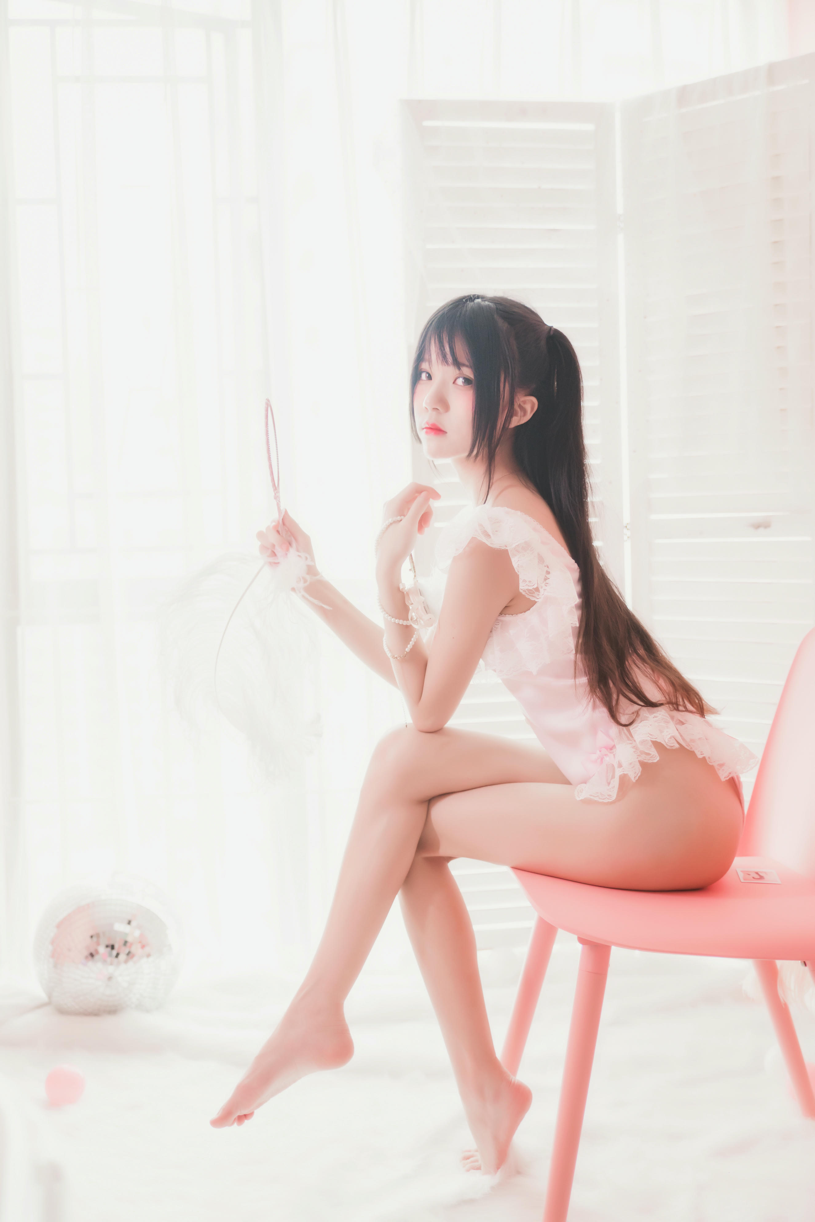 桜桃喵 NO.017 冬眠 粉色浴缸 [57P-719MB]_第1集