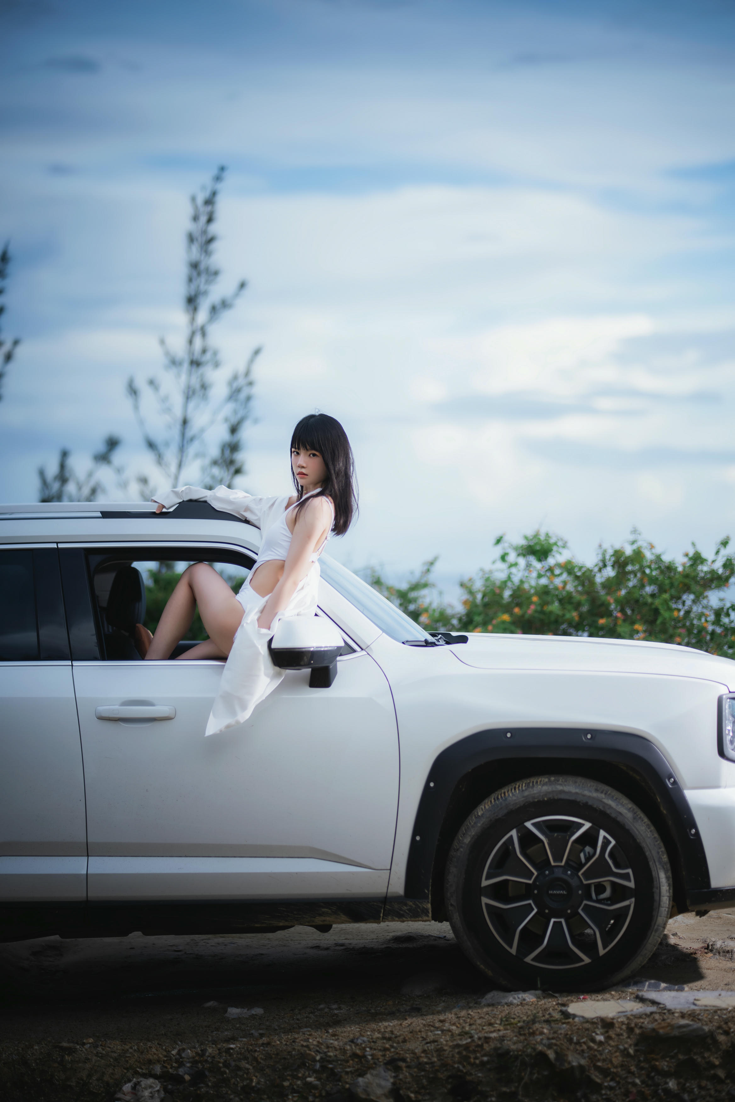 桜桃喵 NO.157 车车[15P-158.7M]_第1集