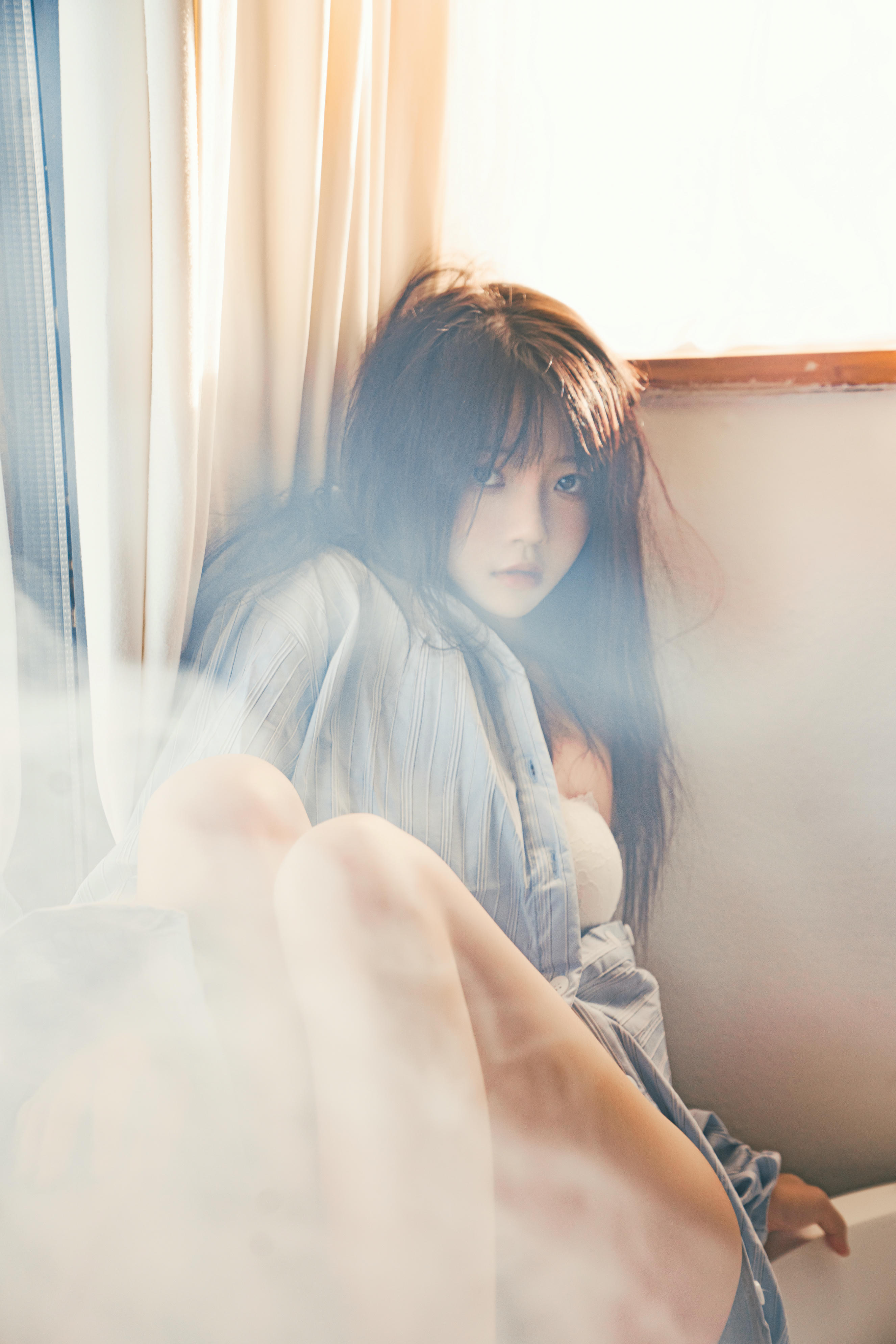 桜桃喵 NO.161 蓝衬衫 [44P1.10GB]_第2集