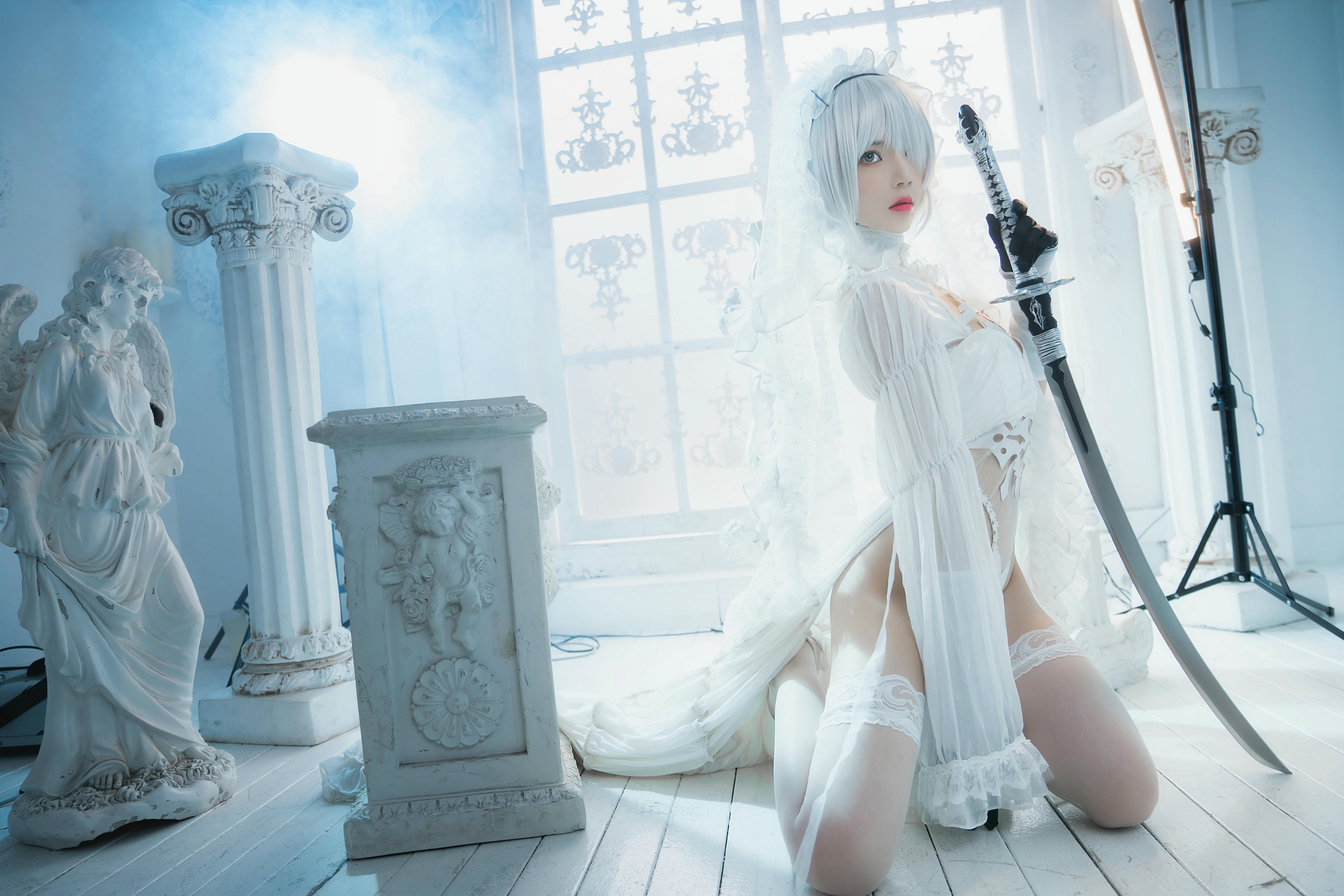 桜桃喵 NO.163 2b花嫁 [69P 1.52GB]_第1集