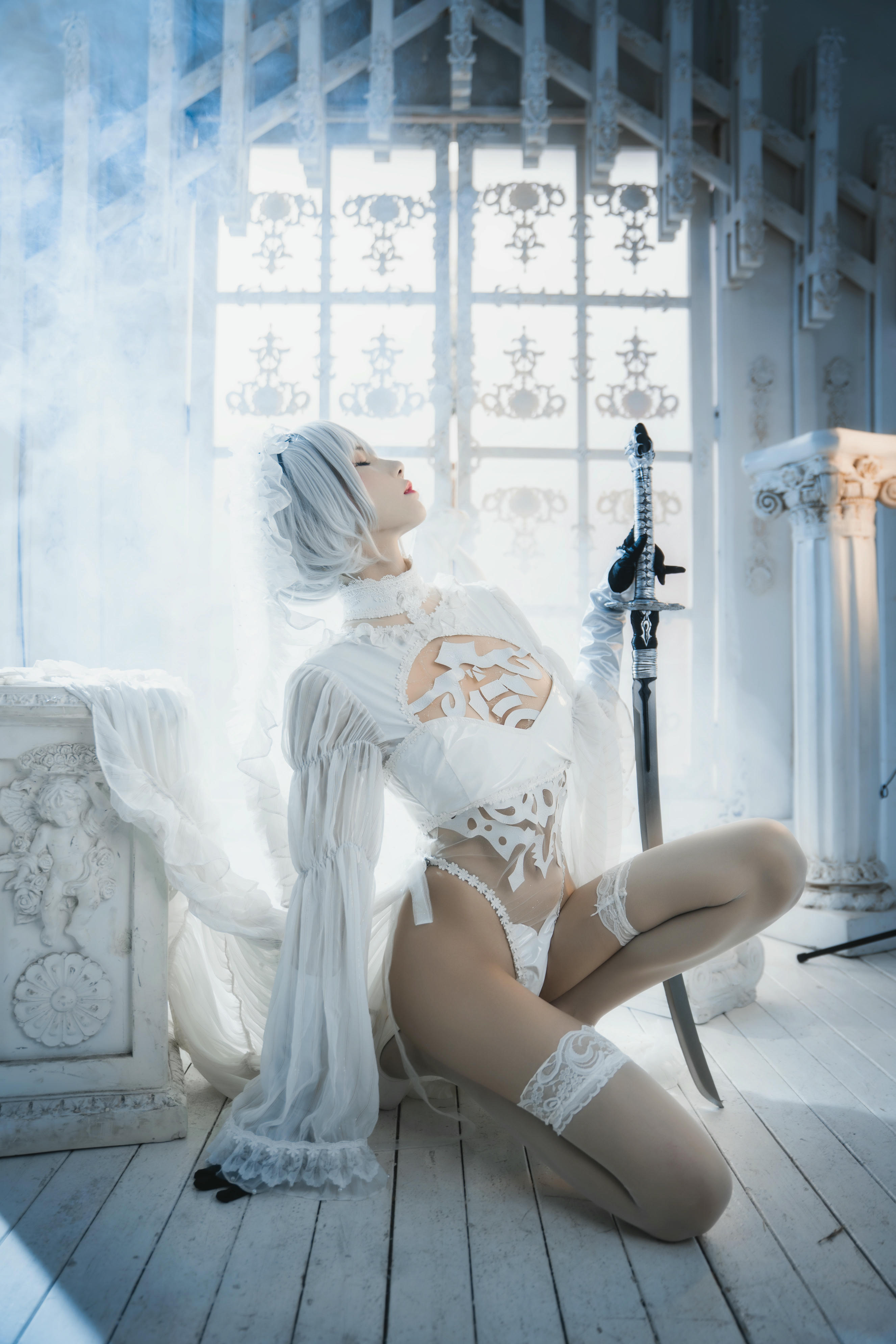 桜桃喵 NO.163 2b花嫁 [69P 1.52GB]_第1集