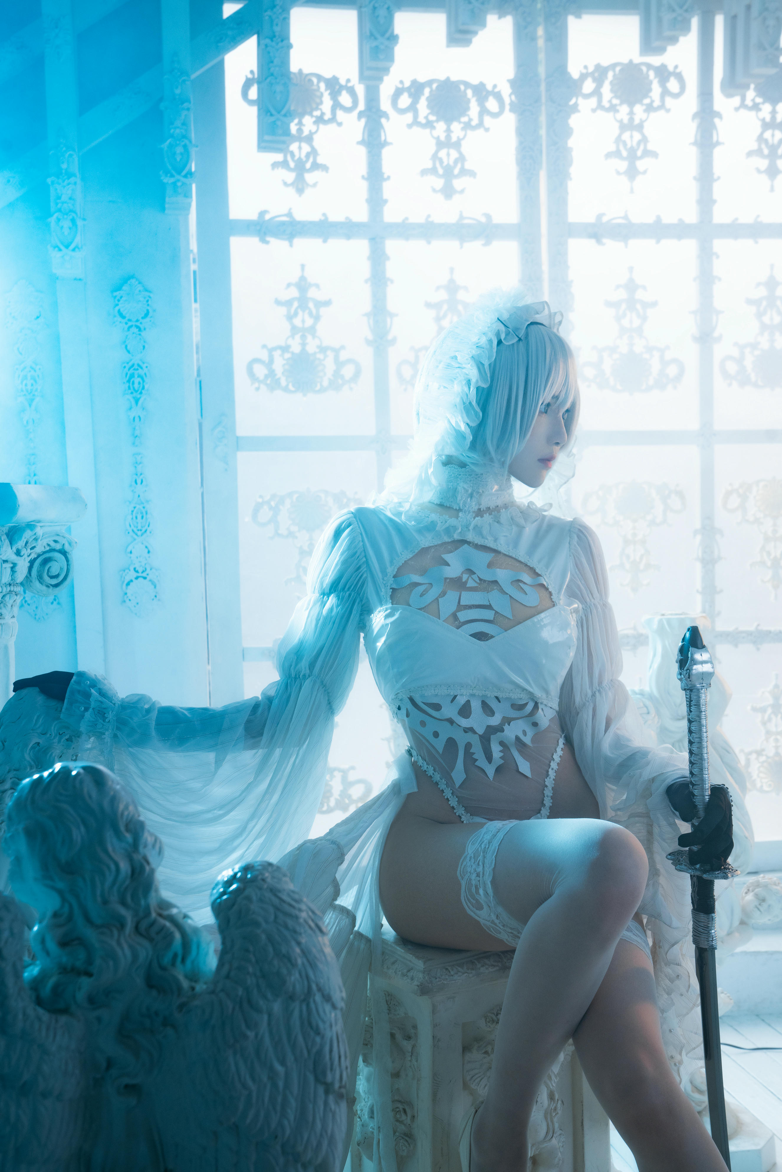 桜桃喵 NO.163 2b花嫁 [69P 1.52GB]_第2集