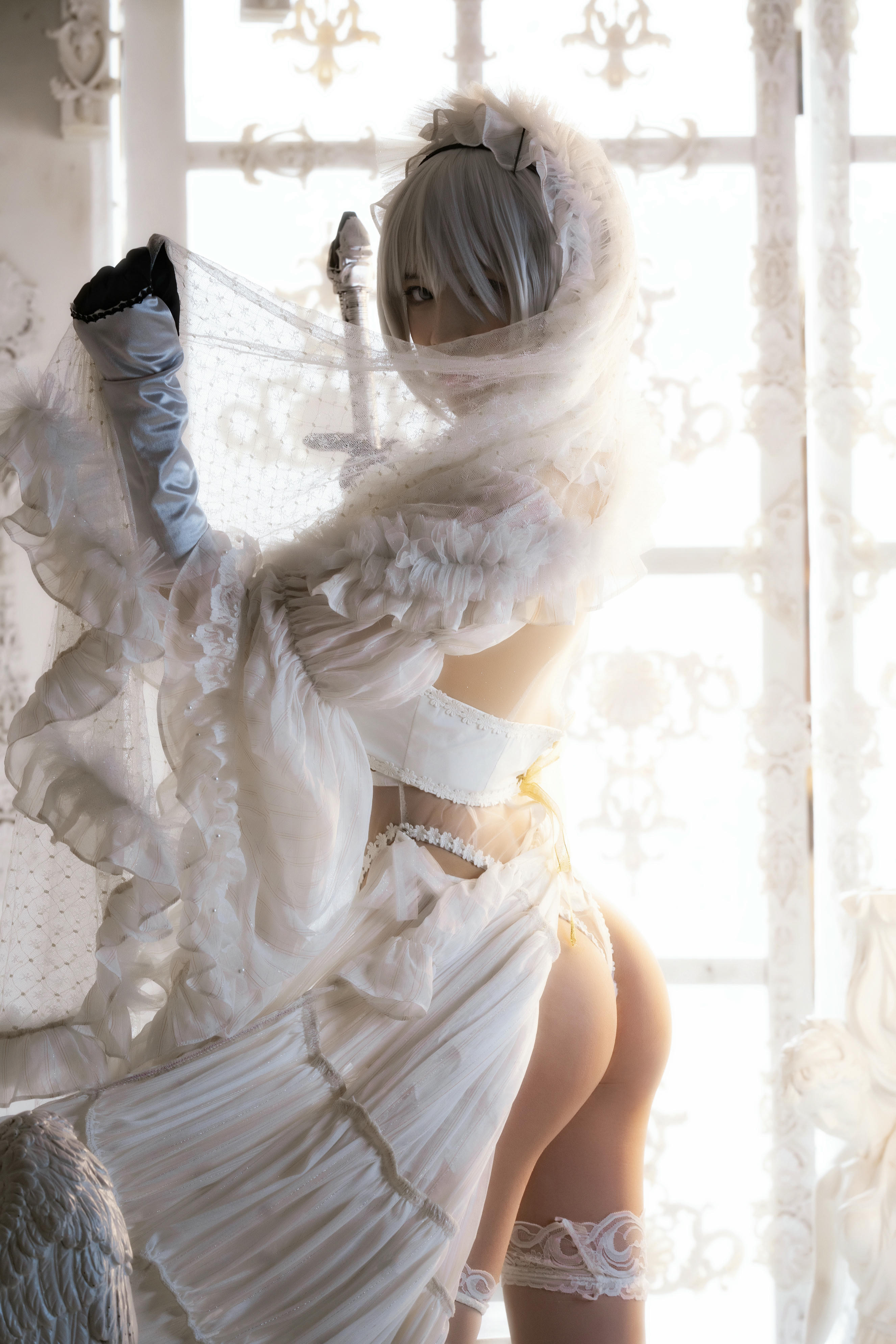 桜桃喵 NO.163 2b花嫁 [69P 1.52GB]_第3集