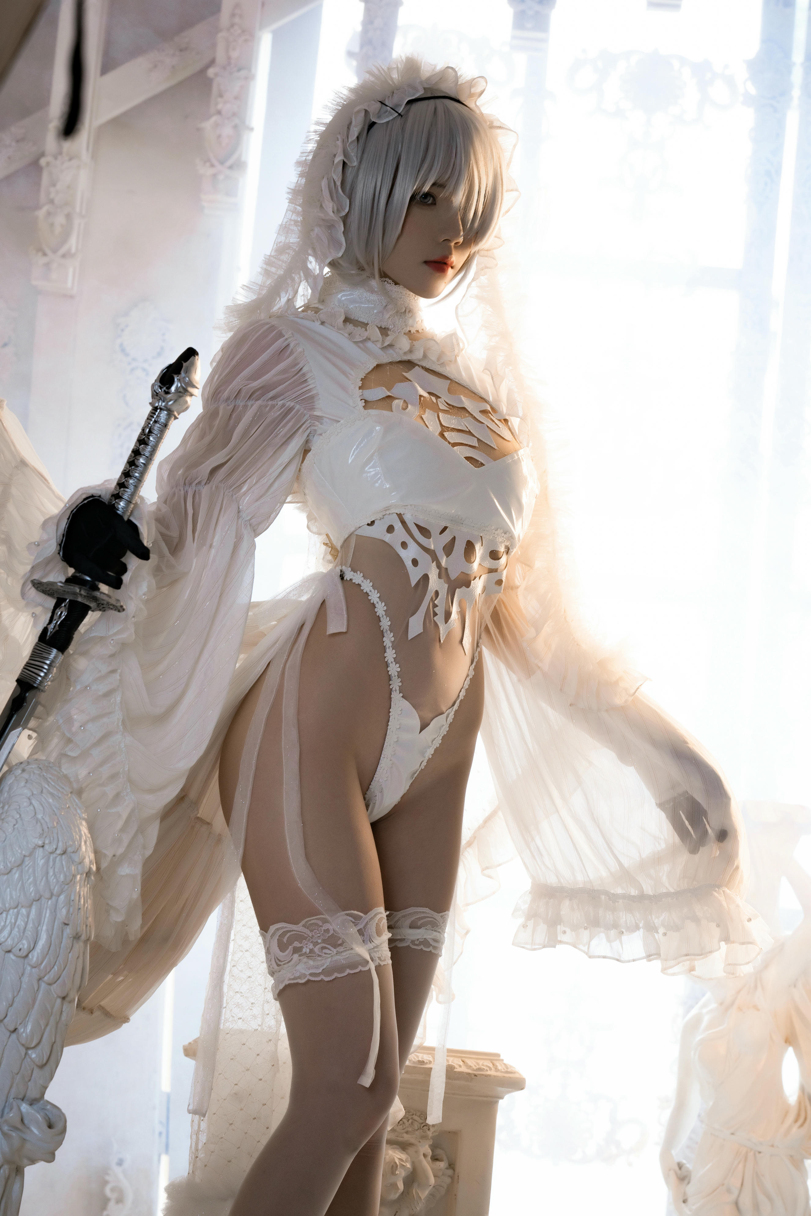 桜桃喵 NO.163 2b花嫁 [69P 1.52GB]_第3集