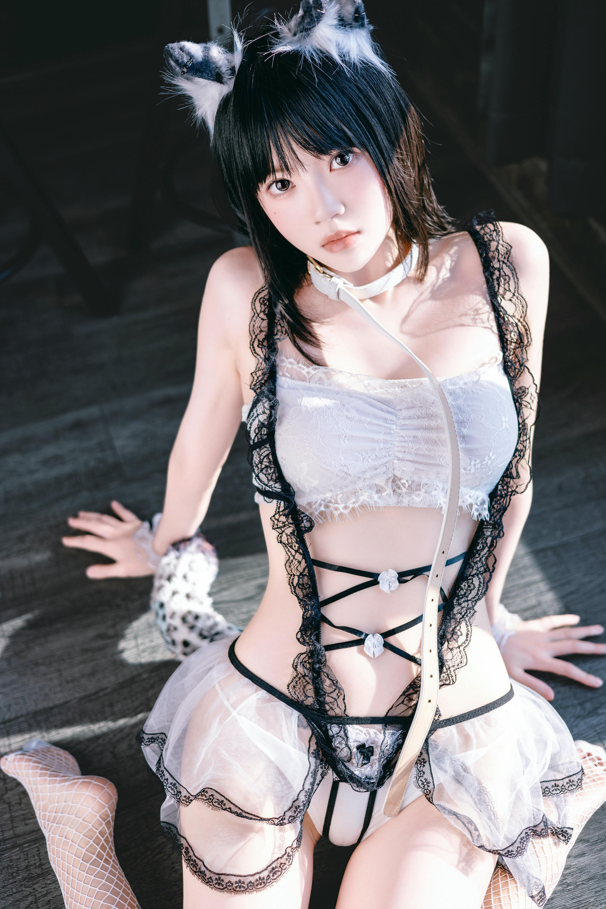 桜桃喵 NO.166 拥豹 [69P1V 1.91GB]_第2集