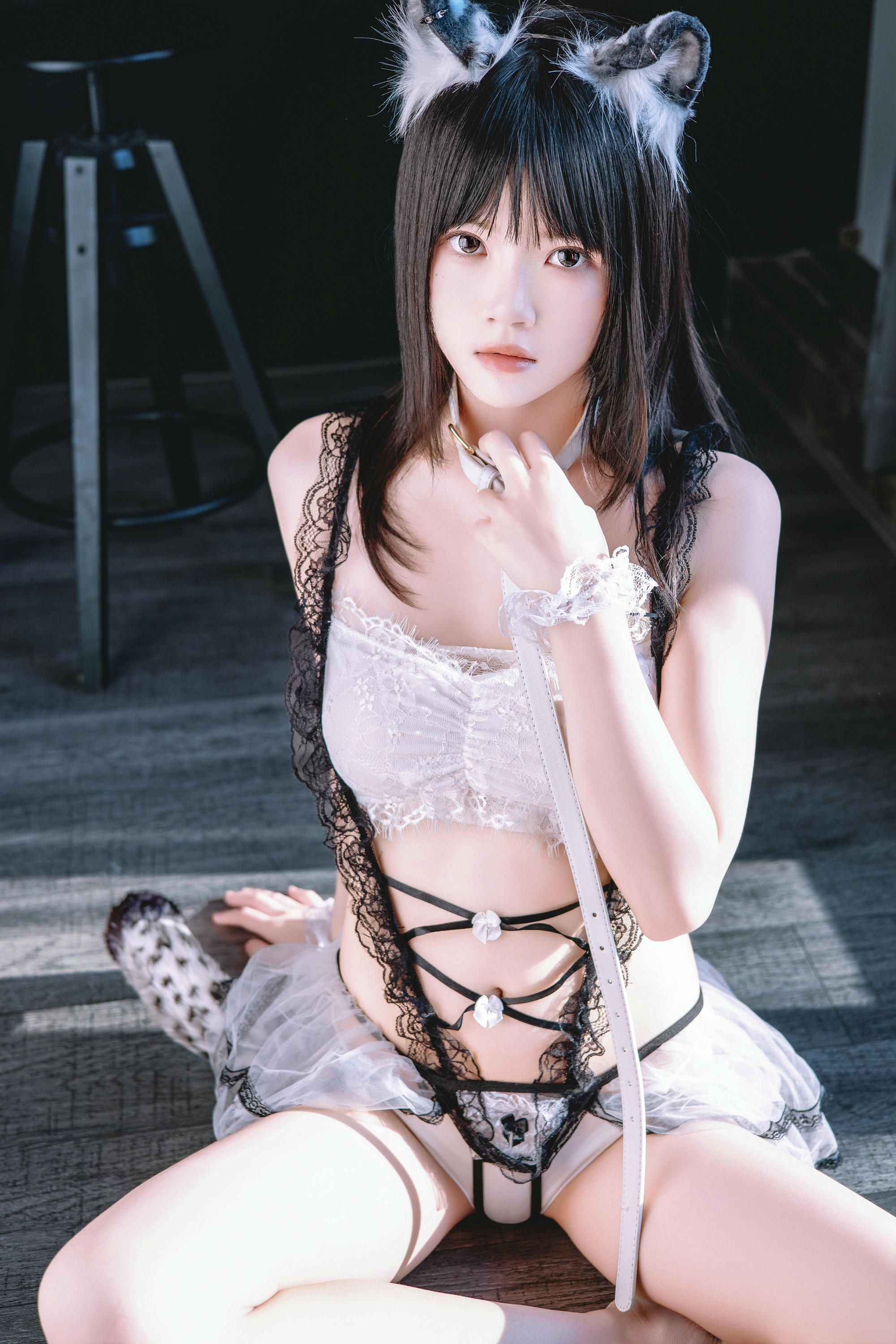 桜桃喵 NO.166 拥豹 [69P1V 1.91GB]_第3集