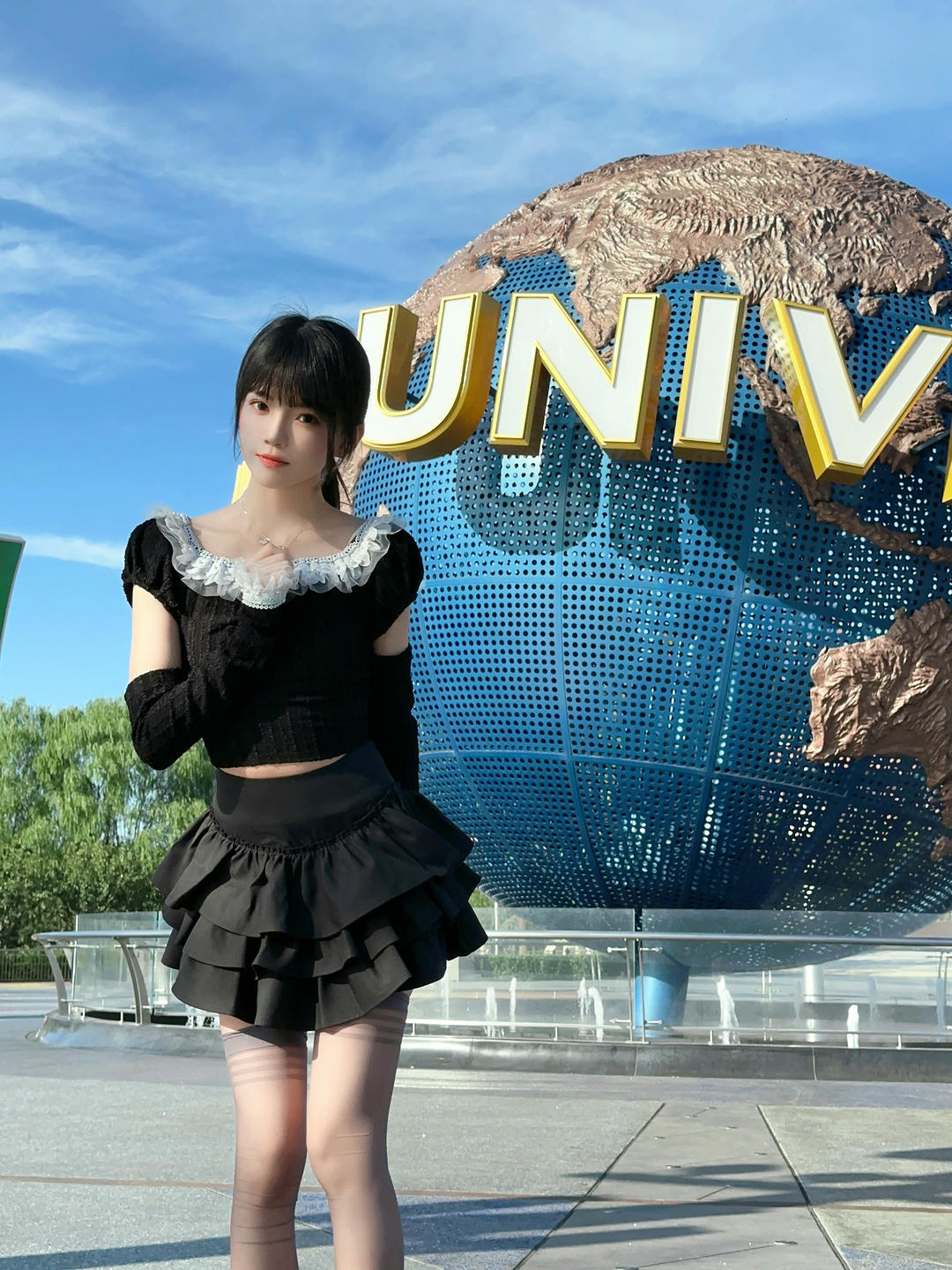 桜桃喵 NO.168 灰丝[14P-90.1M]_第1集