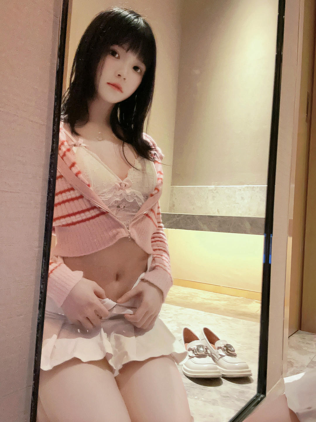 桜桃喵 NO.169 条纹毛衣[22P-98.5M]_第1集