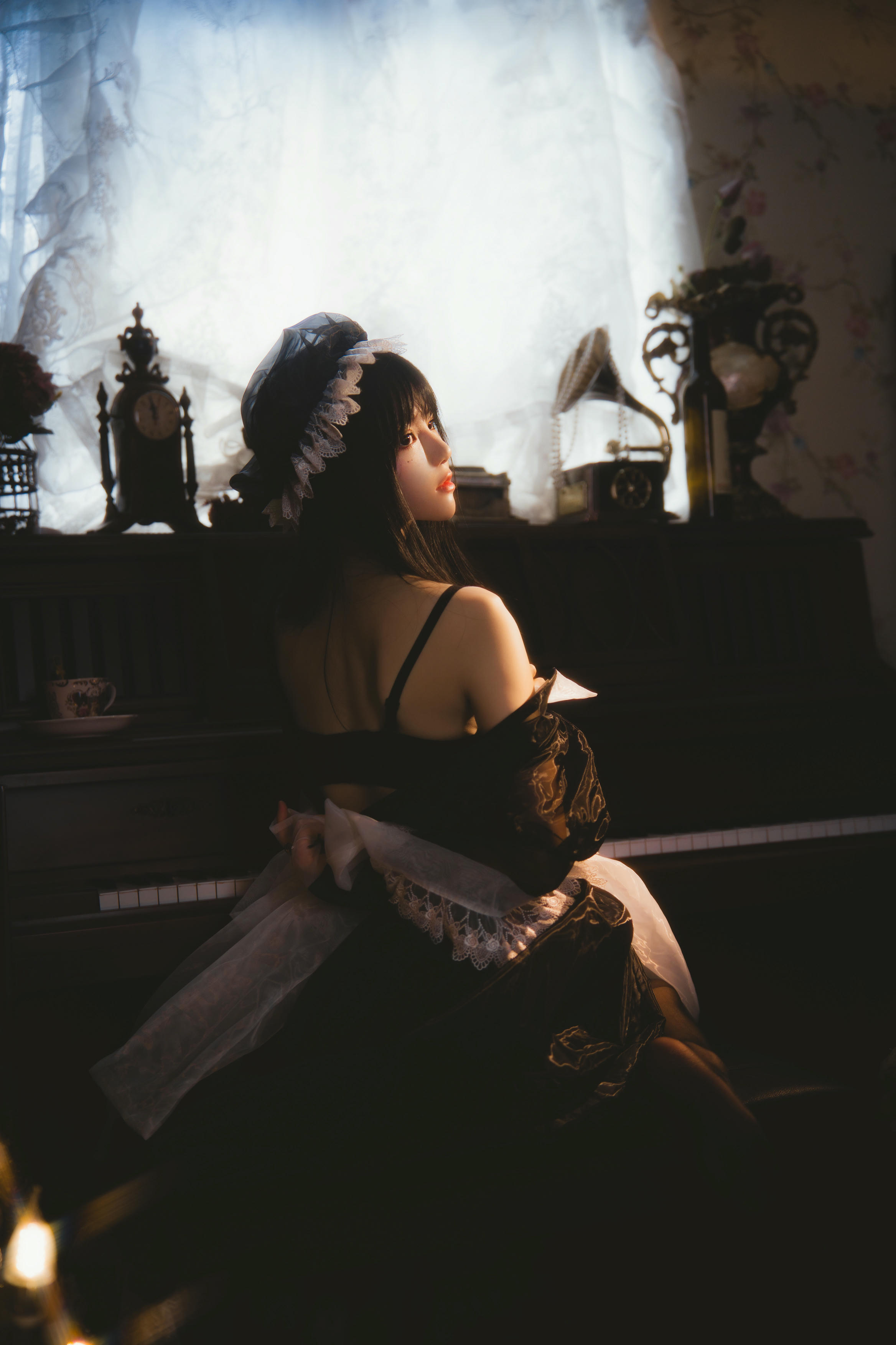 桜桃喵 NO.173 2023年12月 透明女仆 [46P2V 2.6GB]_第2集