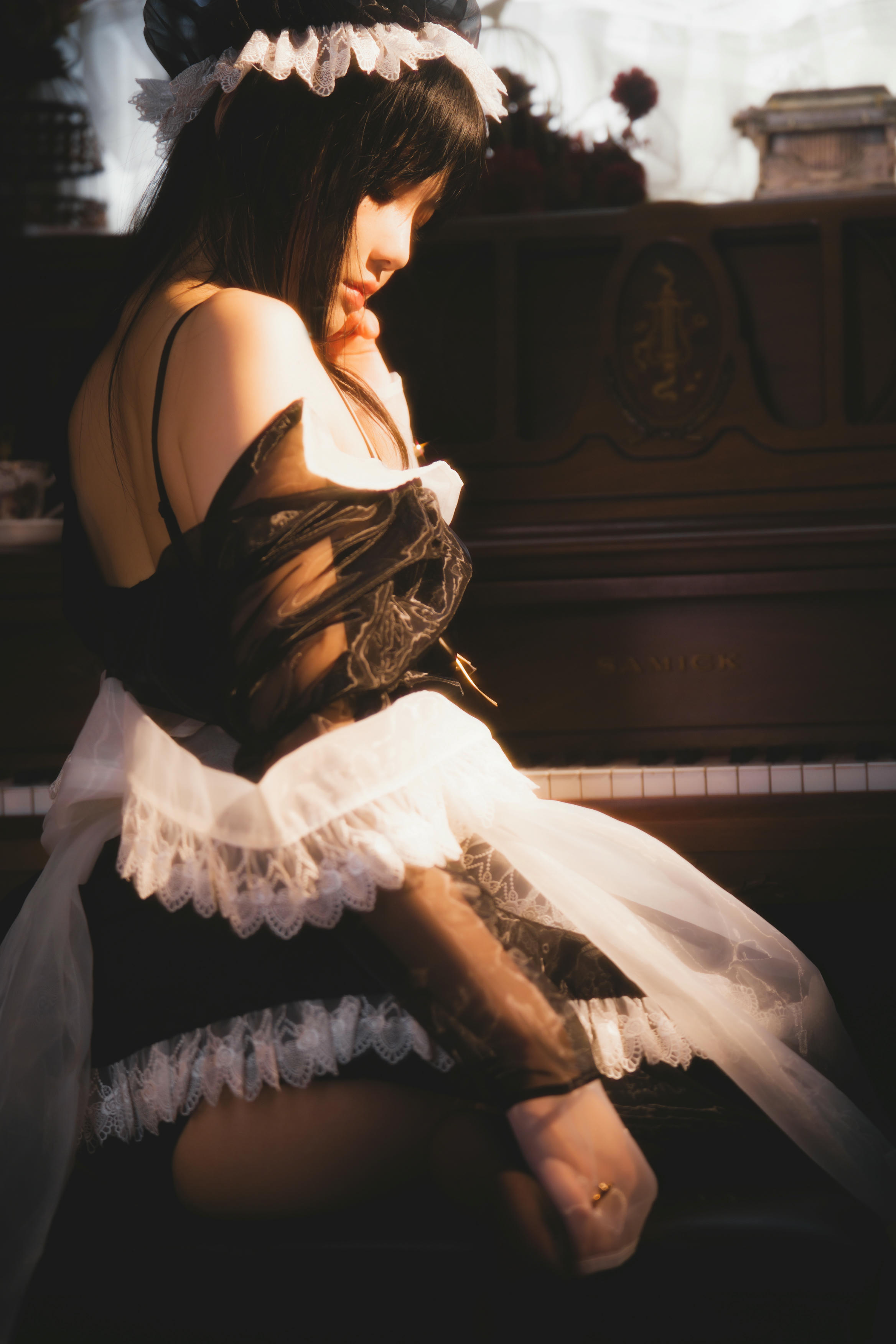 桜桃喵 NO.173 2023年12月 透明女仆 [46P2V 2.6GB]_第2集