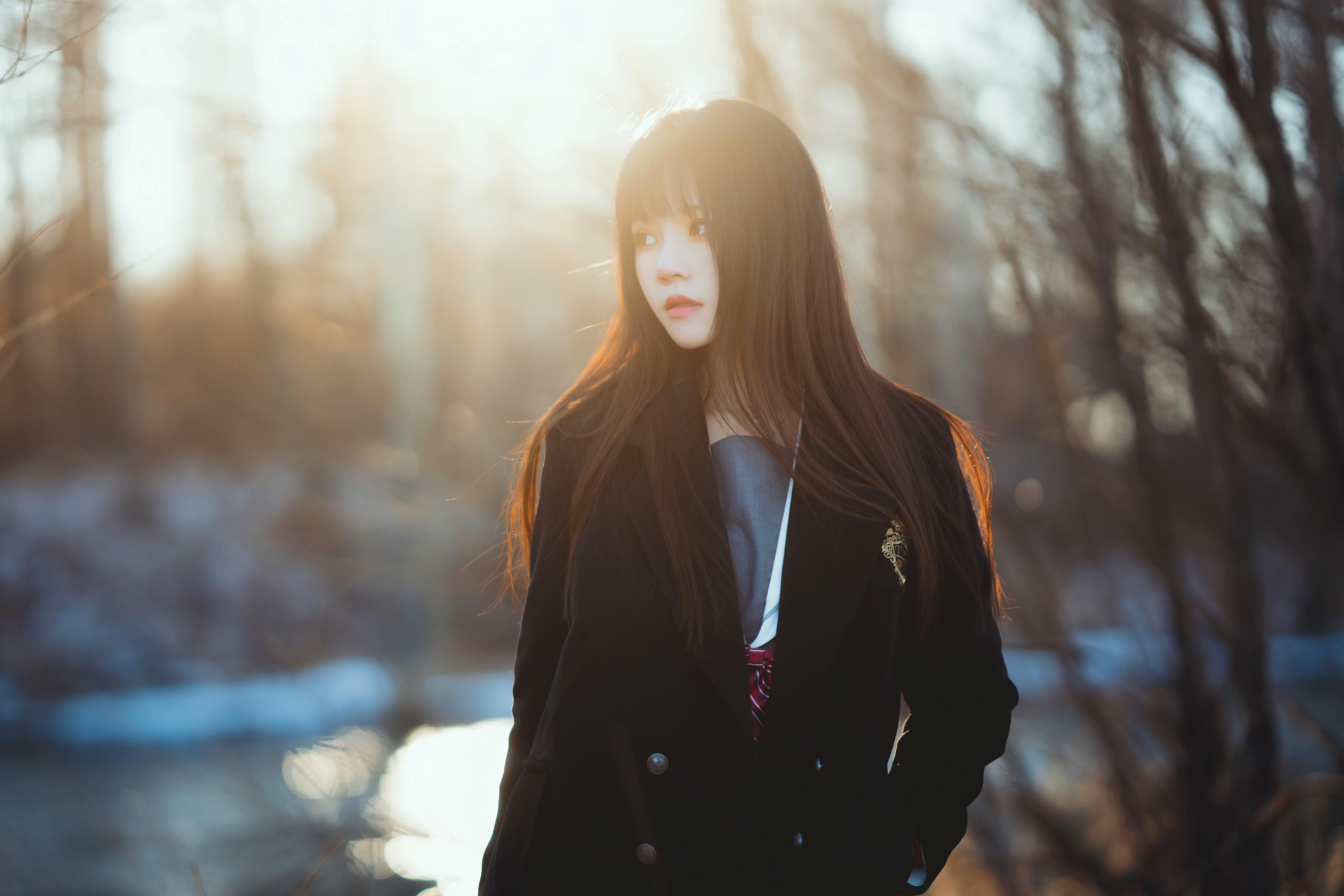 桜桃喵 NO.174 2023年12月 雾凇+融雪 [24P 688MB]-融雪_第1集