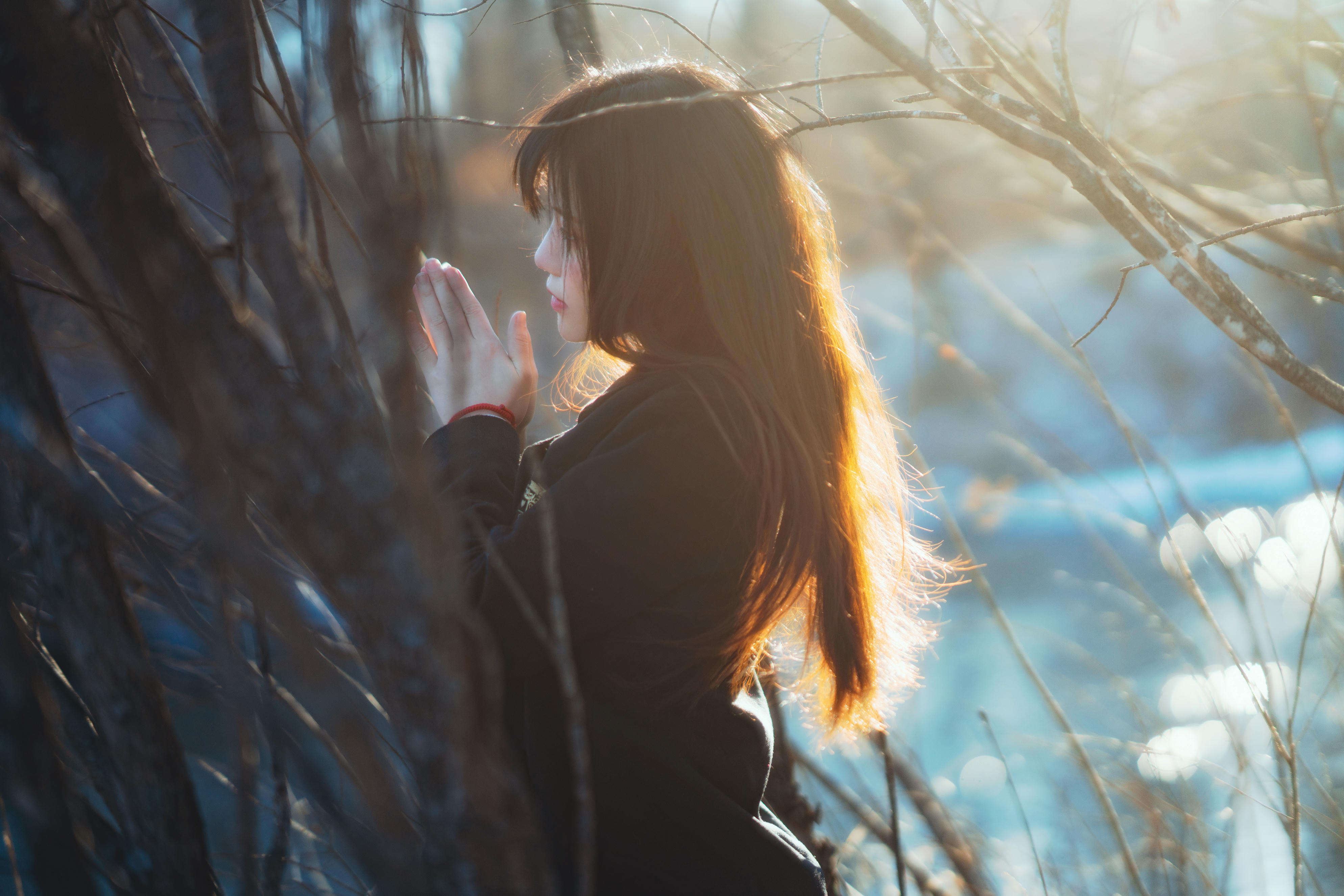 桜桃喵 NO.174 2023年12月 雾凇+融雪 [24P 688MB]-融雪_第1集