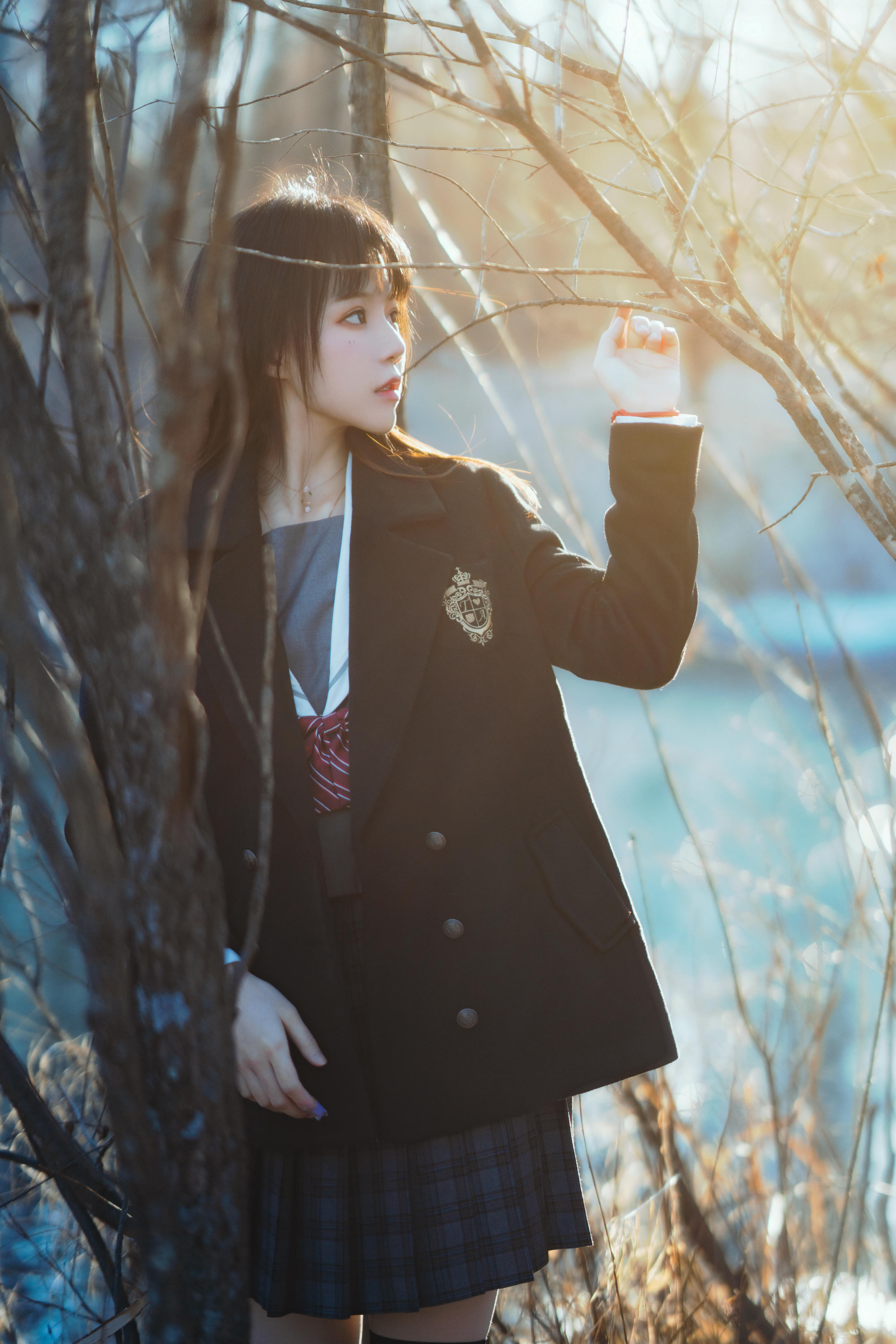 桜桃喵 NO.174 2023年12月 雾凇+融雪 [24P 688MB]-融雪_第1集