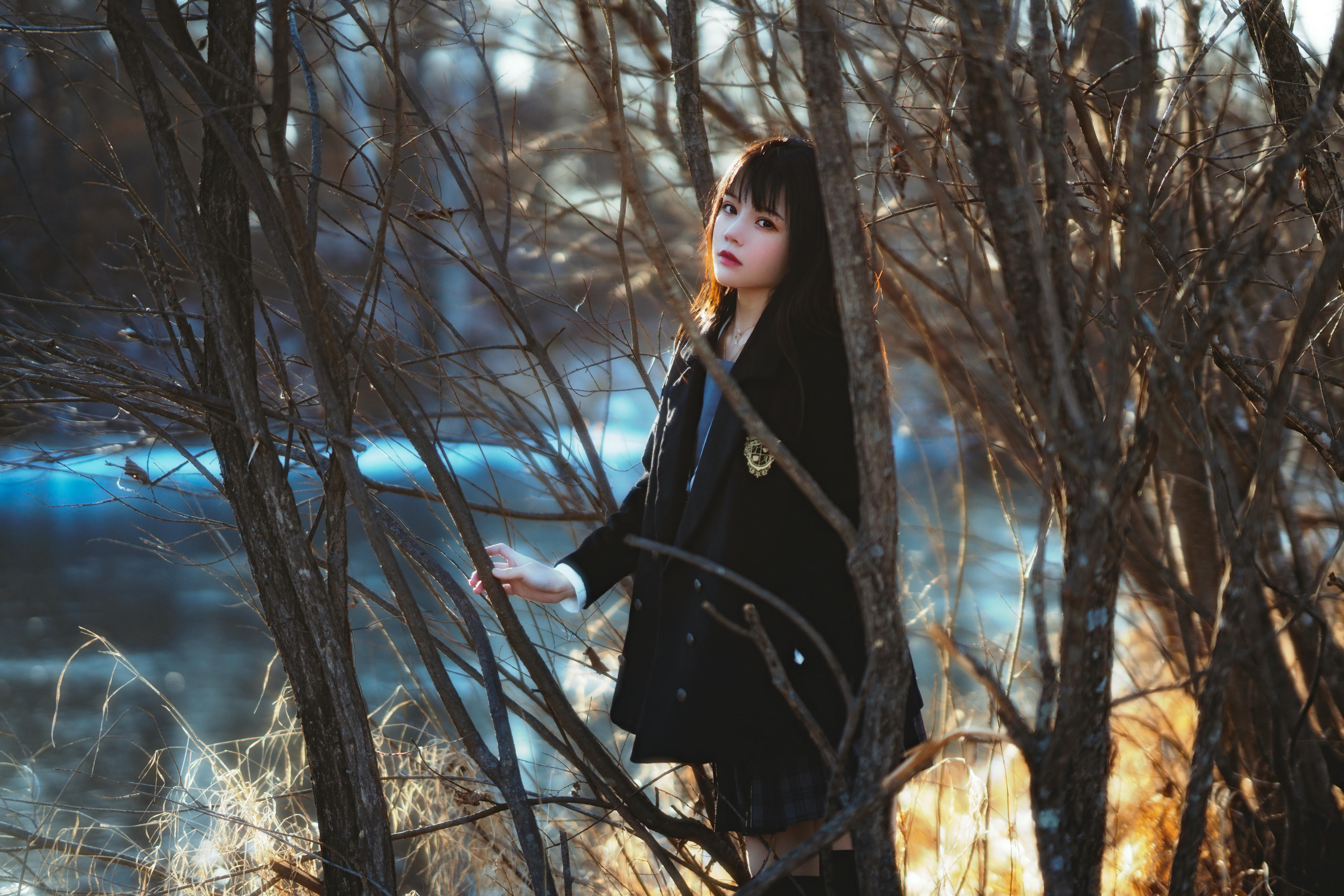 桜桃喵 NO.174 2023年12月 雾凇+融雪 [24P 688MB]-融雪_第1集