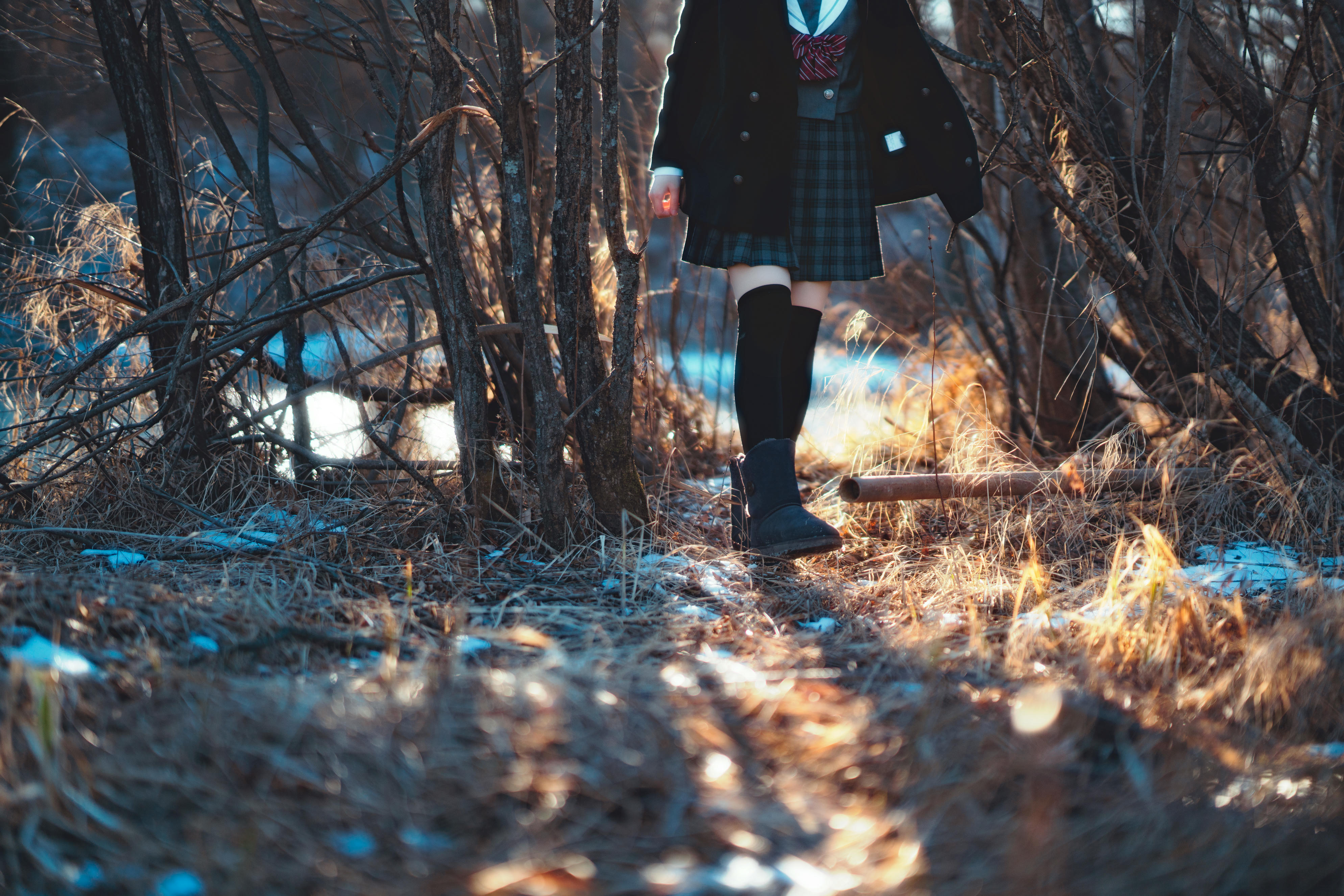 桜桃喵 NO.174 2023年12月 雾凇+融雪 [24P 688MB]-融雪_第1集