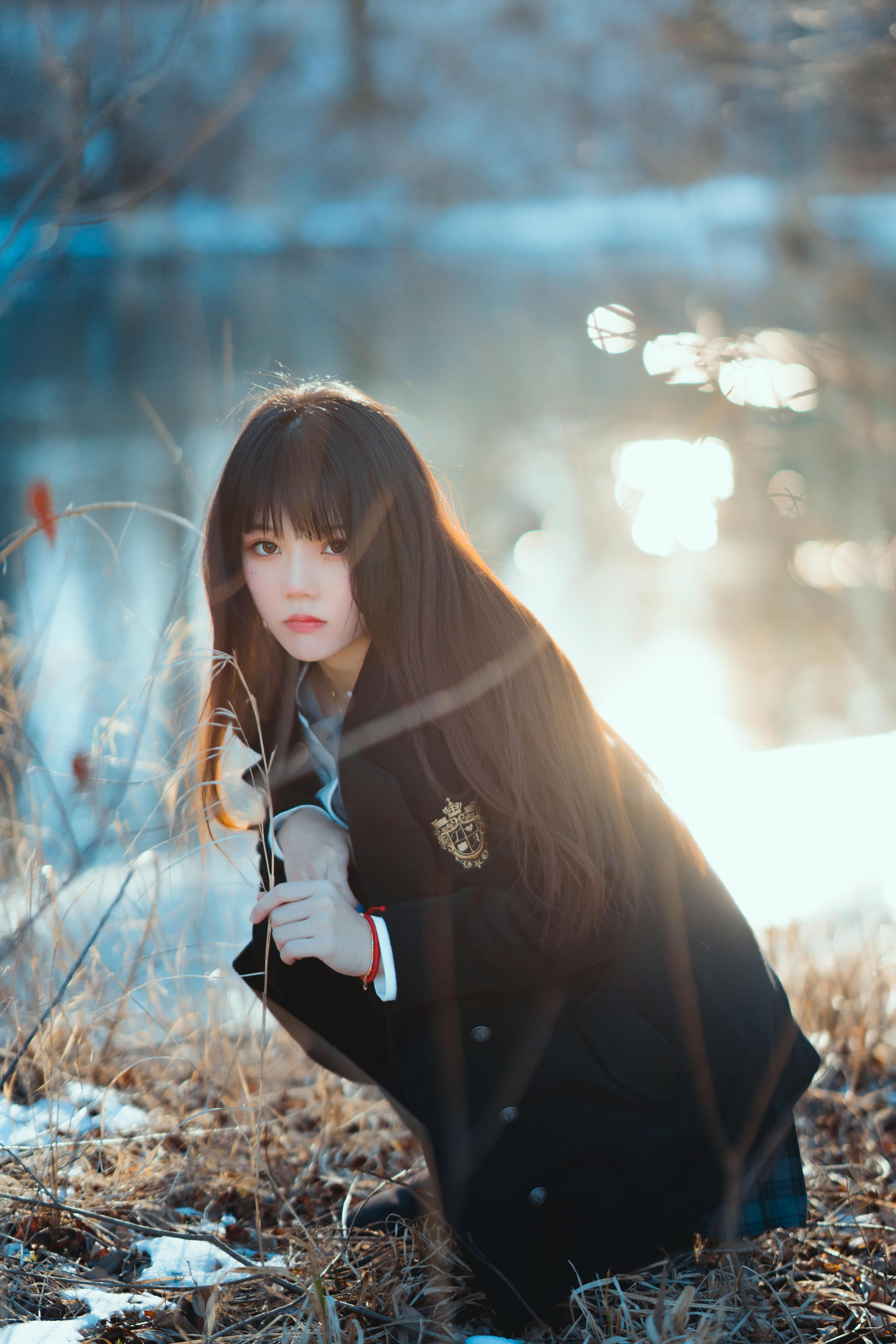 桜桃喵 NO.174 2023年12月 雾凇+融雪 [24P 688MB]-融雪_第1集