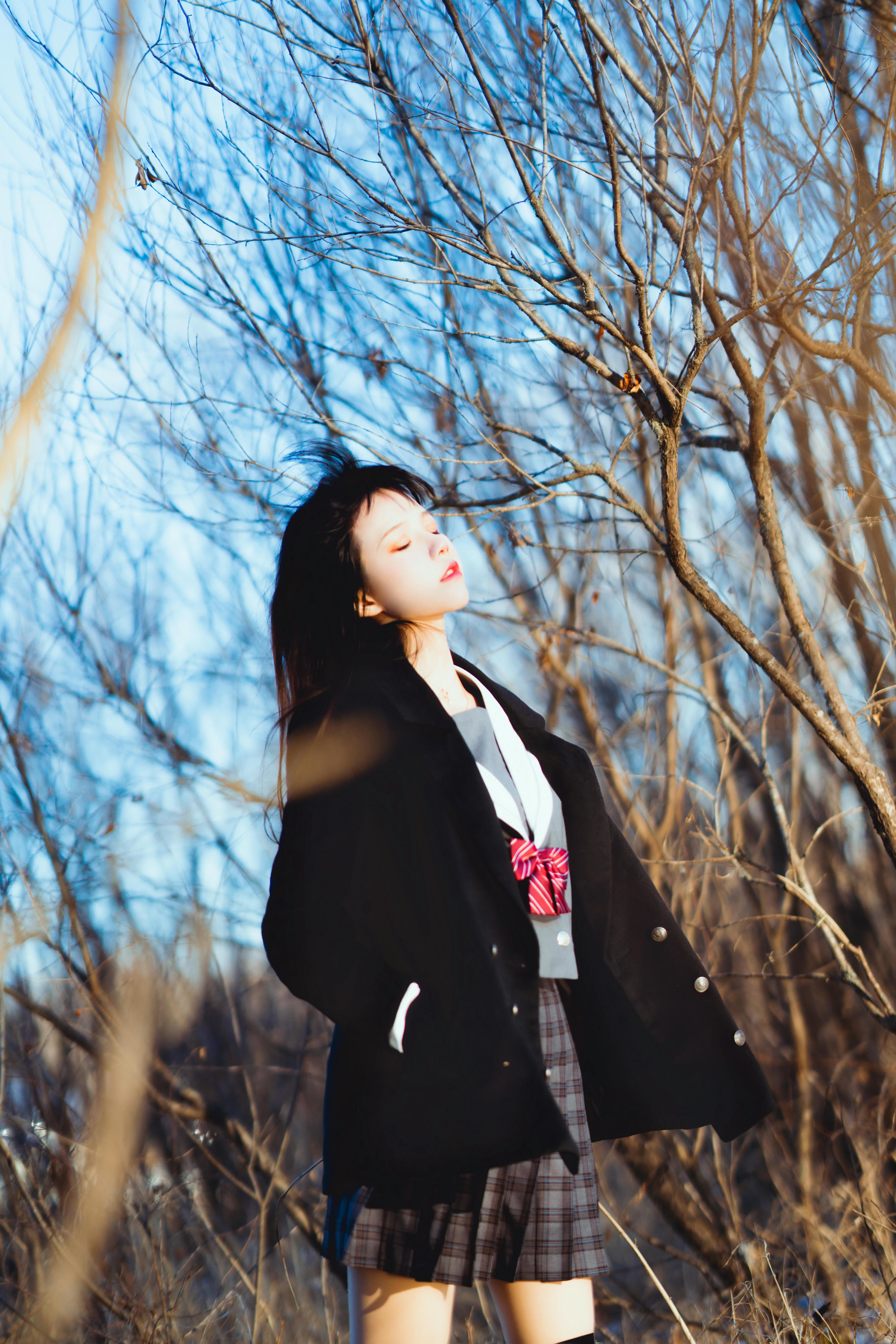 桜桃喵 NO.174 2023年12月 雾凇+融雪 [24P 688MB]-融雪_第1集