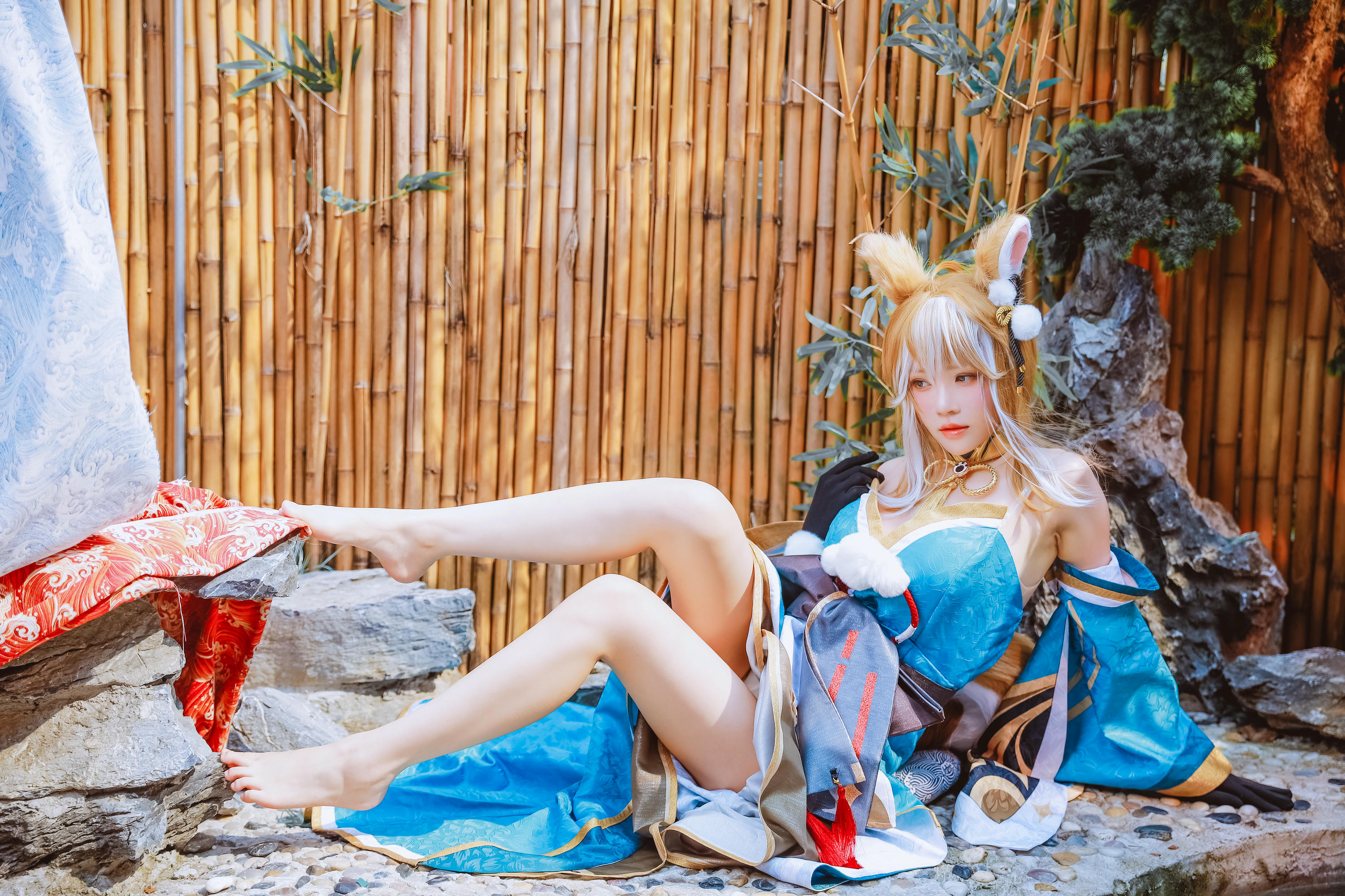 桜桃喵 NO.175 2023年12月 希娜小姐 [46P2V 1.16GB]_第2集