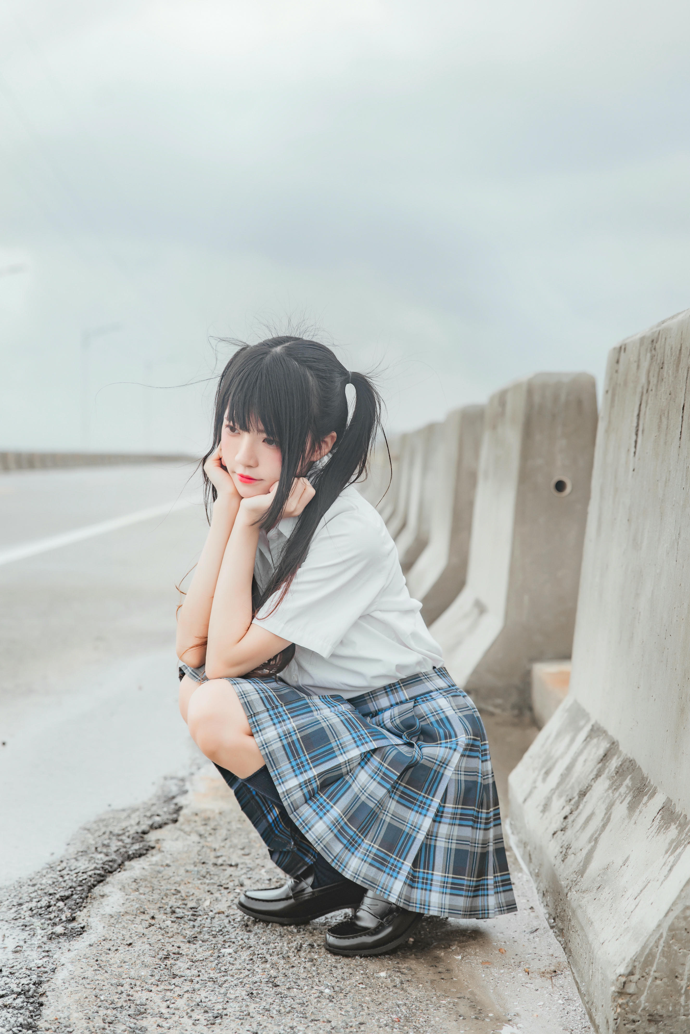 桜桃喵 NO.019 耳畔的风 [27P-377MB]_第1集